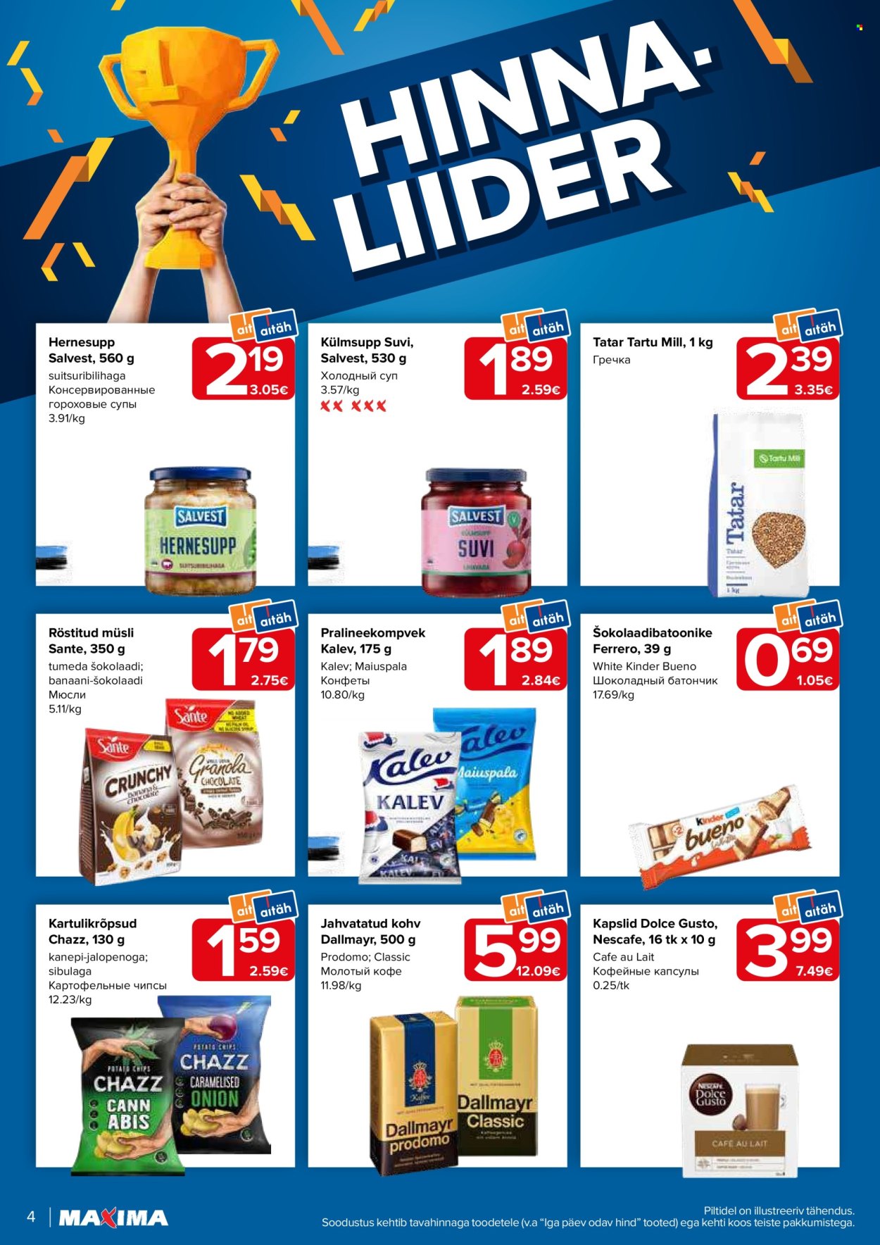 Maxima kliendileht - 29.07.2024 - 05.08.2024. Lehekülg 4