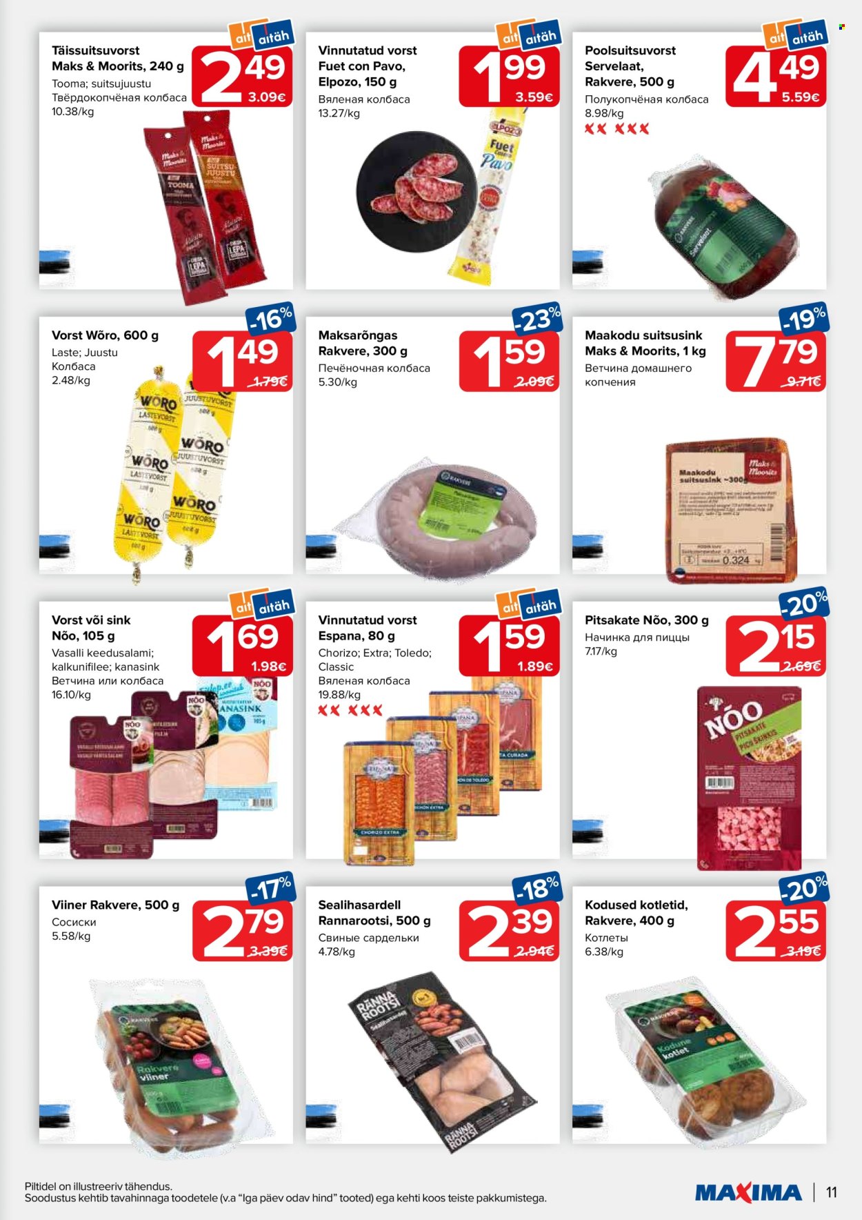 Maxima kliendileht - 29.07.2024 - 05.08.2024. Lehekülg 11