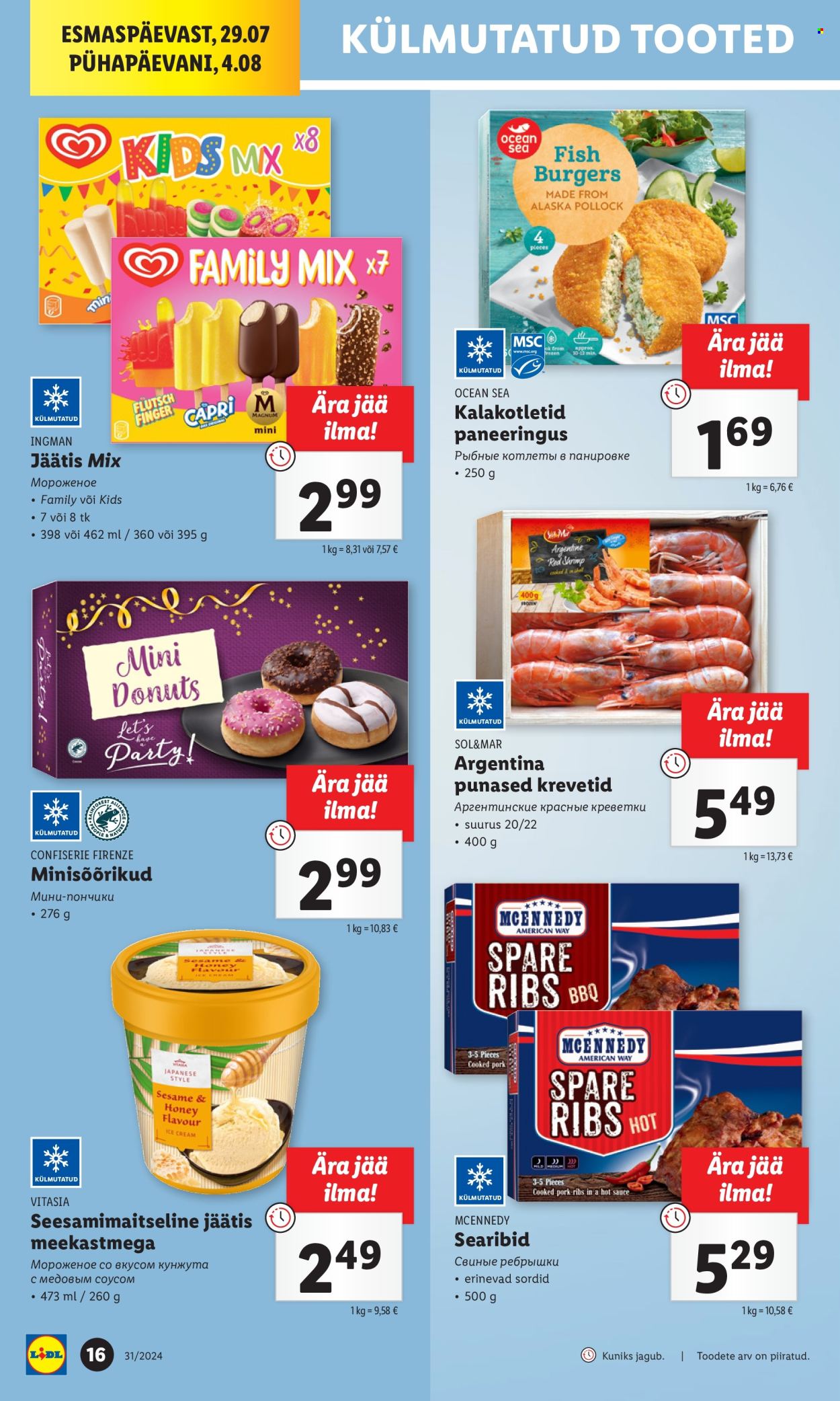 Lidl kliendileht - 29.07.2024 - 04.08.2024. Lehekülg 16