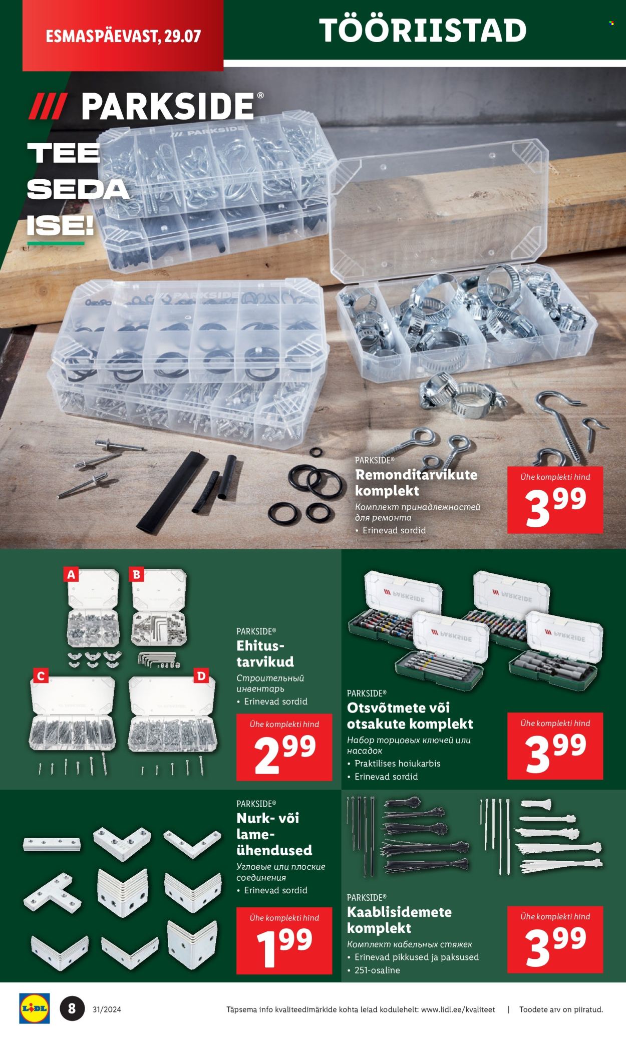 Lidl kliendileht - 29.07.2024 - 04.08.2024. Lehekülg 8