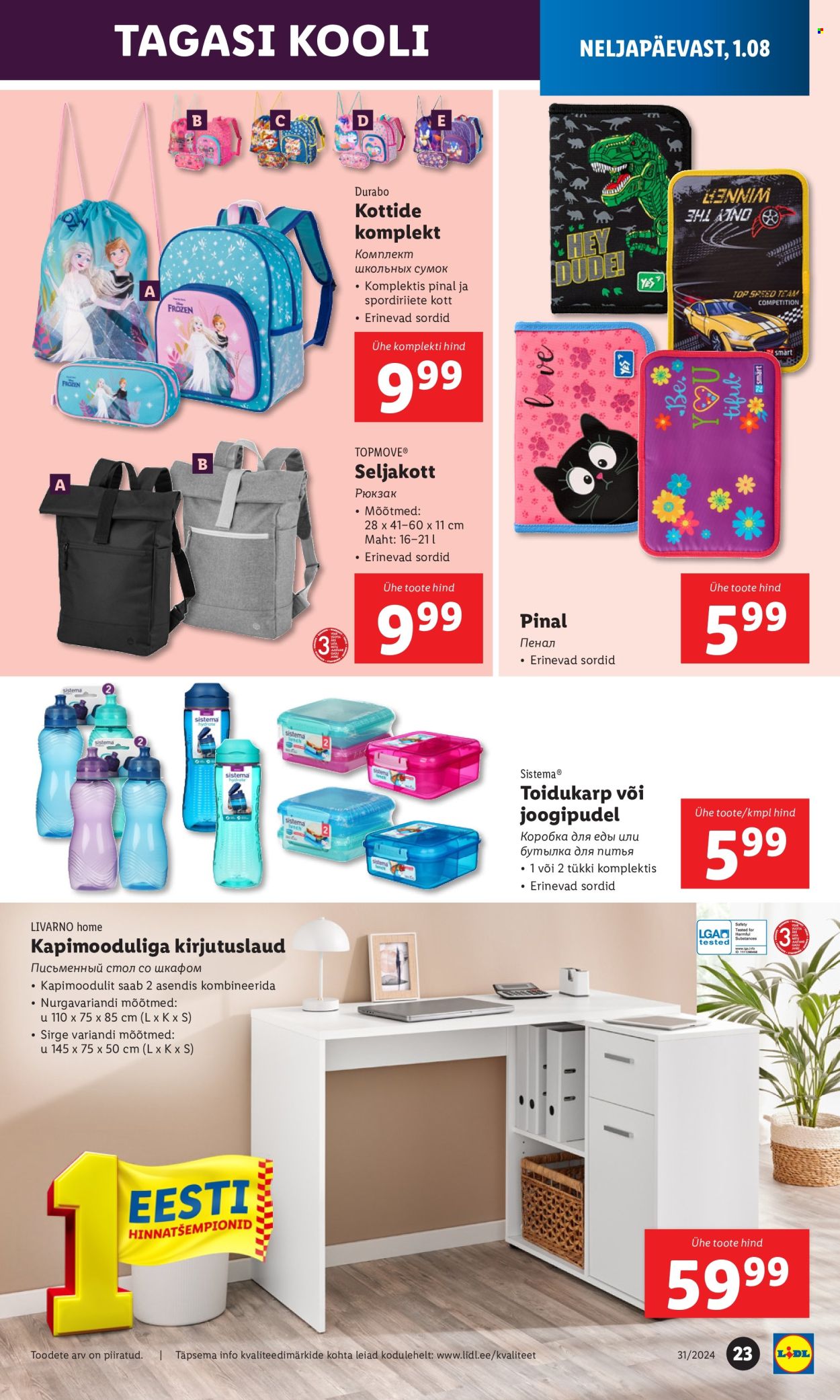 Lidl kliendileht - 29.07.2024 - 04.08.2024. Lehekülg 23
