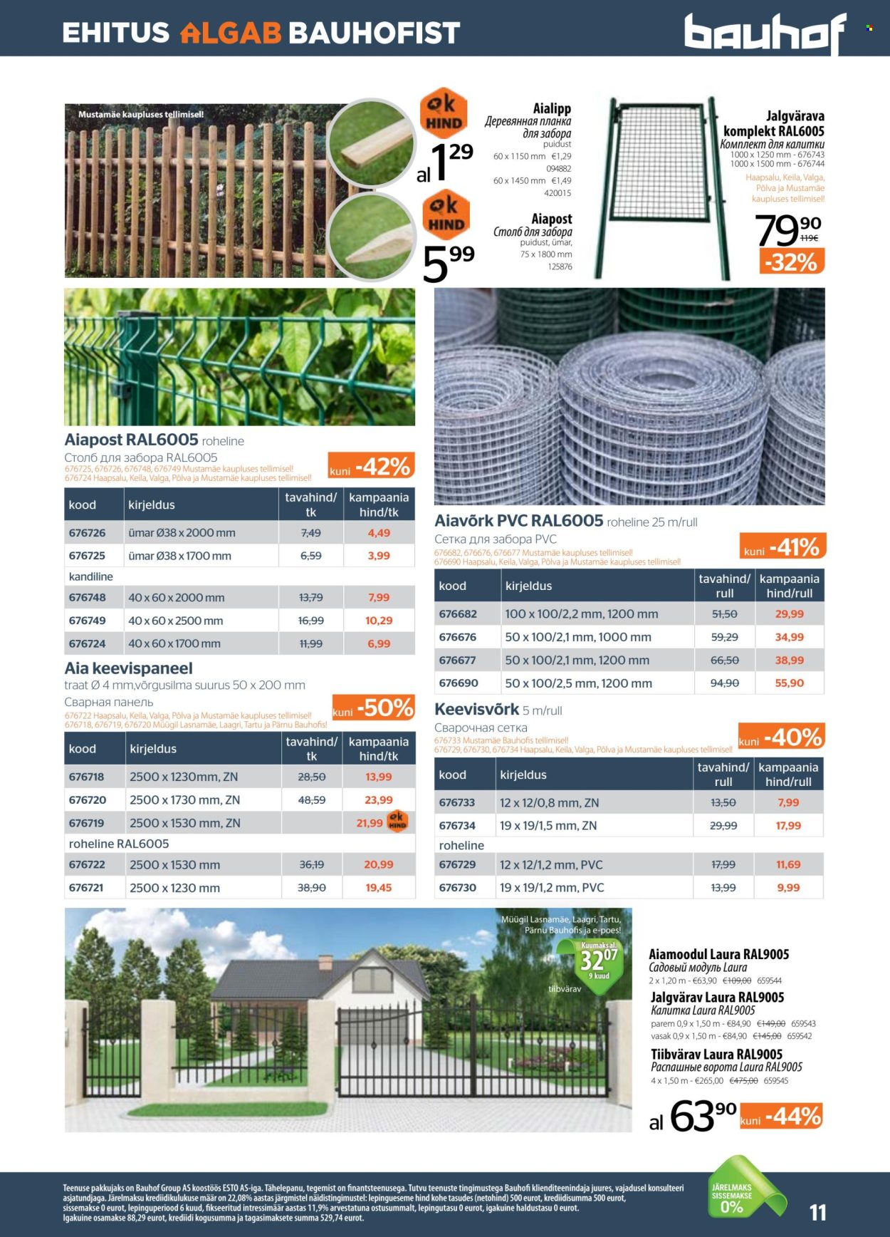 Bauhof kliendileht - 01.08.2024 - 02.09.2024. Lehekülg 11