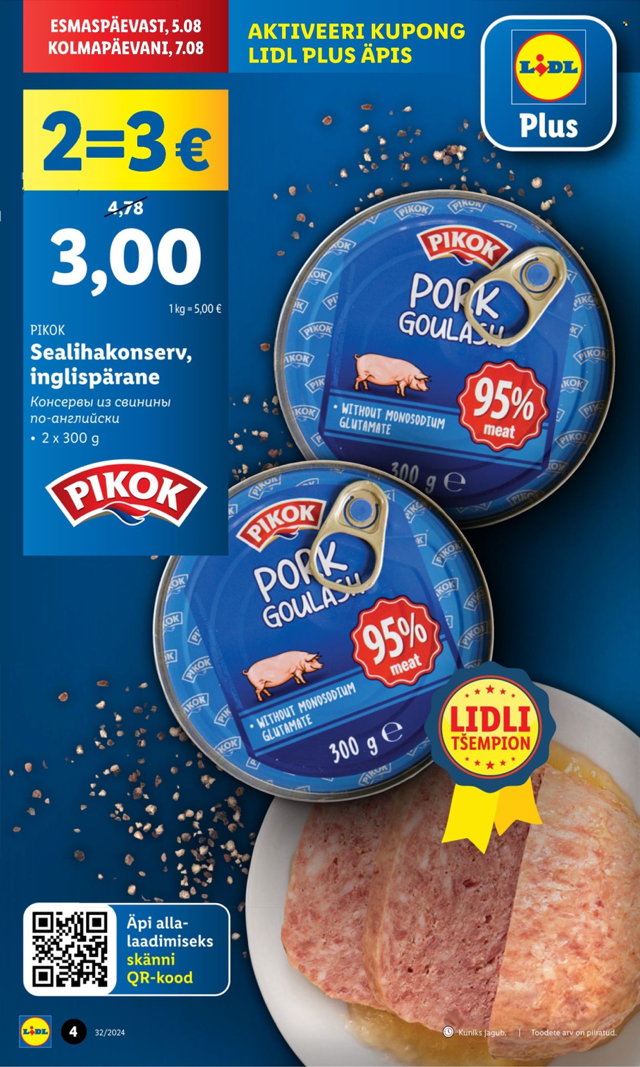 Lidl kliendileht - 05.08.2024 - 11.08.2024. Lehekülg 4