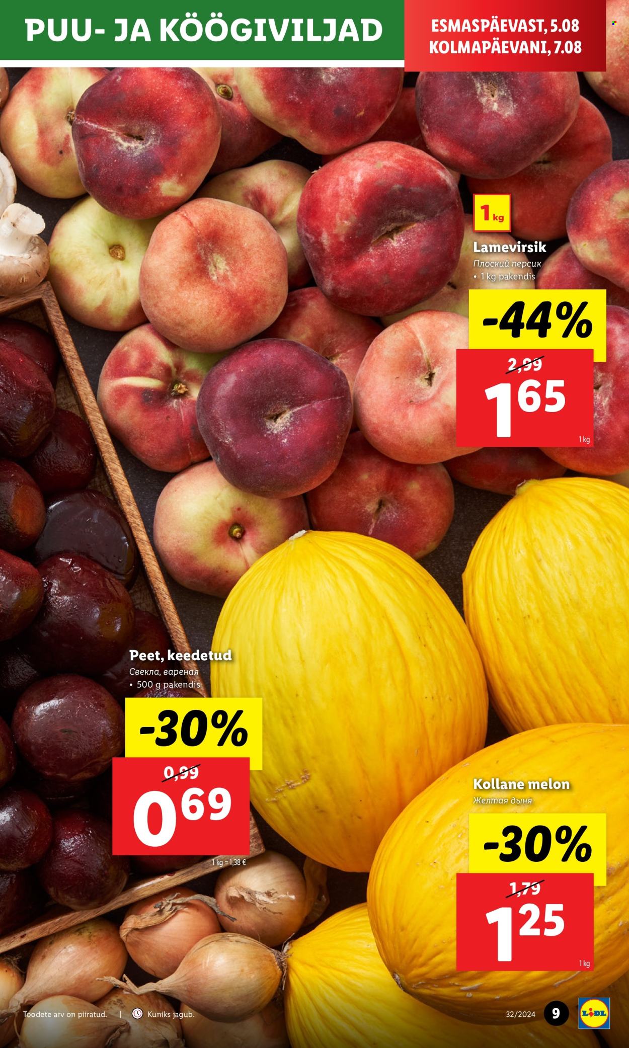 Lidl kliendileht - 05.08.2024 - 11.08.2024. Lehekülg 9