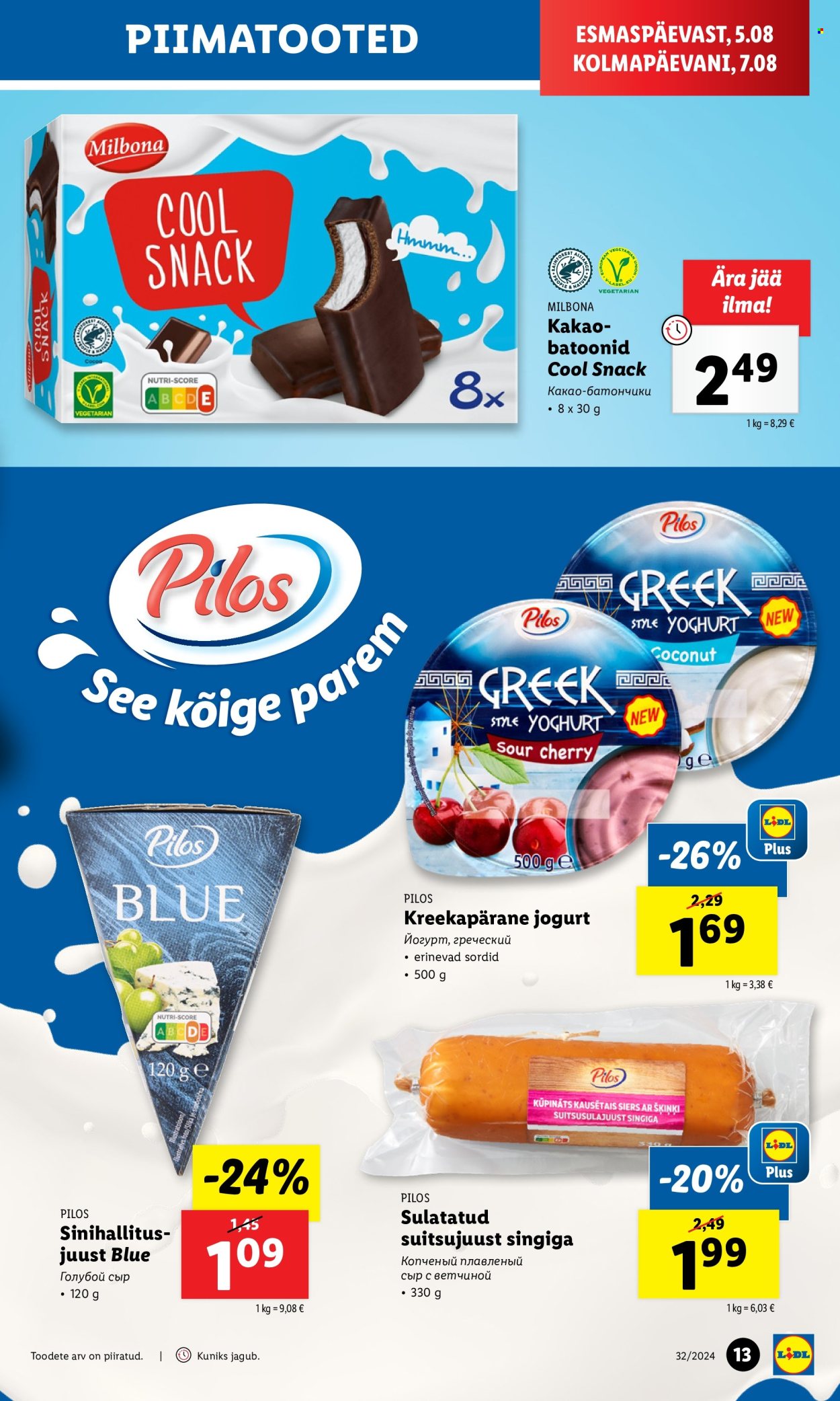 Lidl kliendileht - 05.08.2024 - 11.08.2024. Lehekülg 13