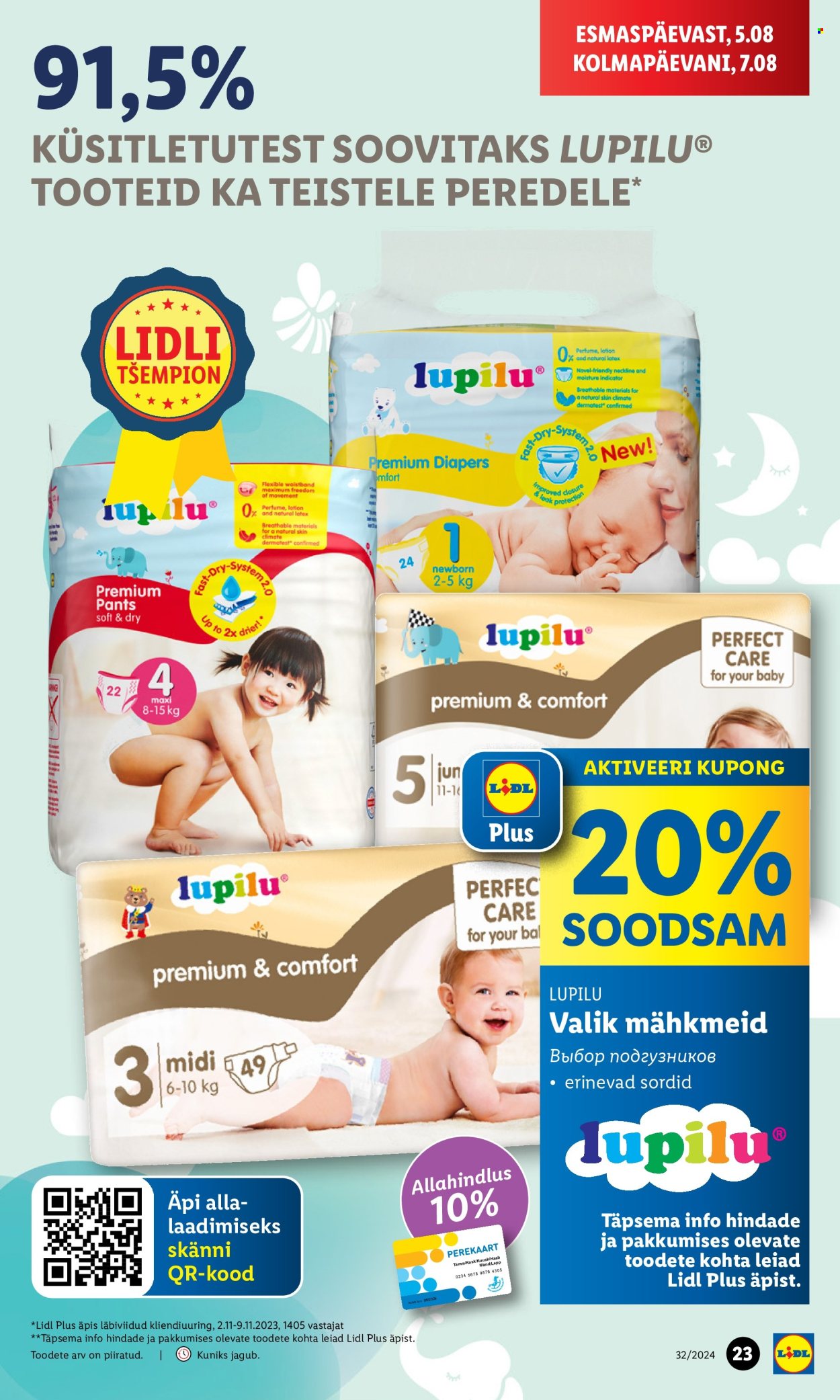 Lidl kliendileht - 05.08.2024 - 11.08.2024. Lehekülg 23