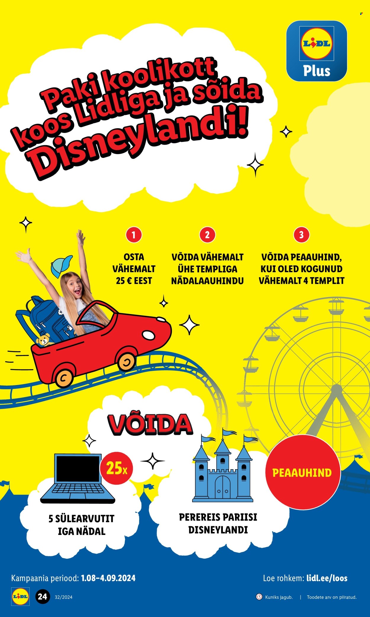 Lidl kliendileht - 05.08.2024 - 11.08.2024. Lehekülg 24