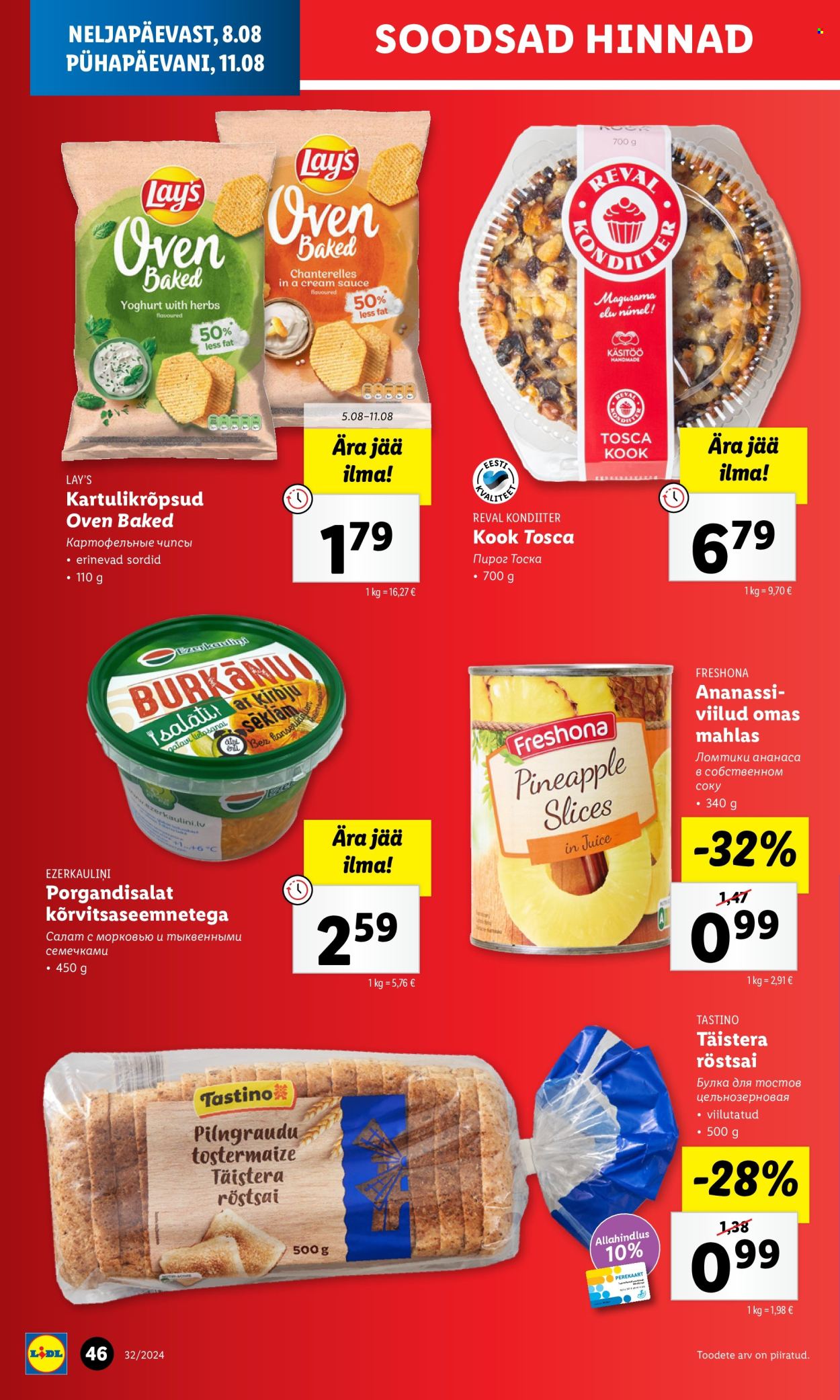 Lidl kliendileht - 05.08.2024 - 11.08.2024. Lehekülg 46