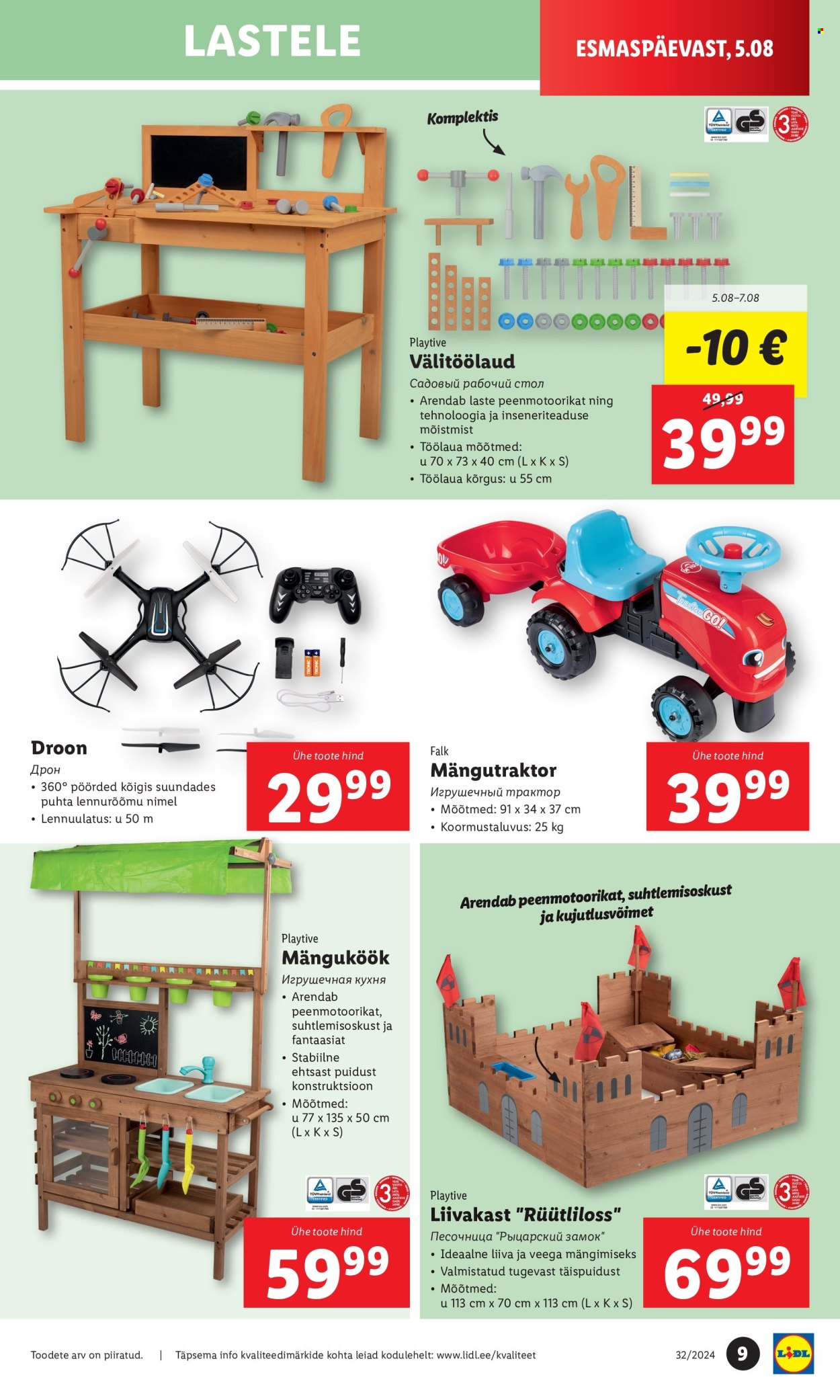 Lidl kliendileht - 05.08.2024 - 11.08.2024. Lehekülg 9