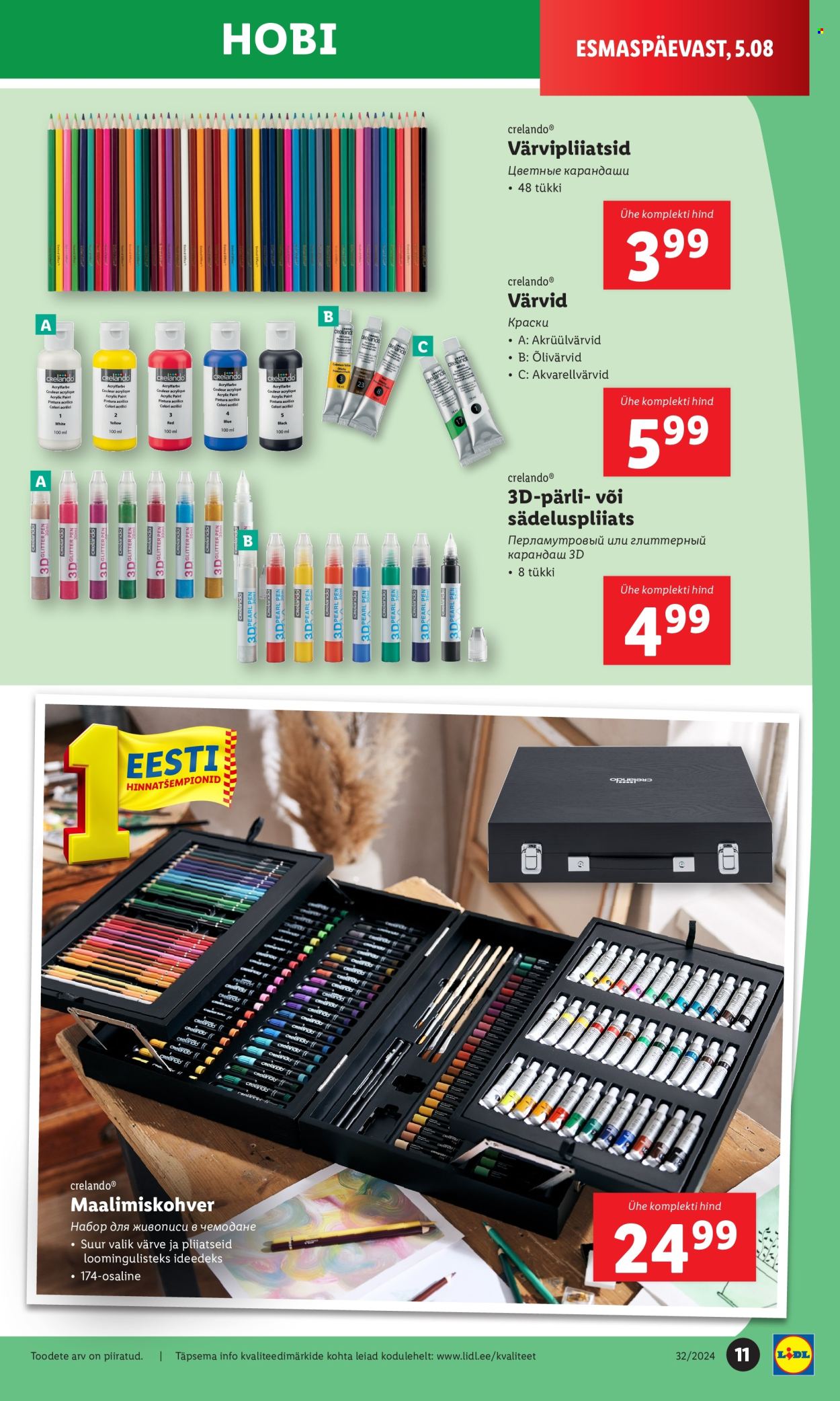 Lidl kliendileht - 05.08.2024 - 11.08.2024. Lehekülg 11