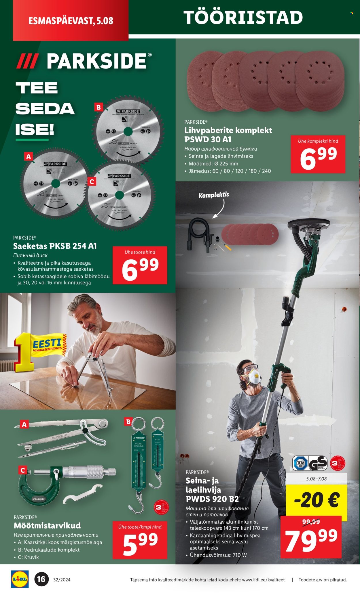 Lidl kliendileht - 05.08.2024 - 11.08.2024. Lehekülg 16