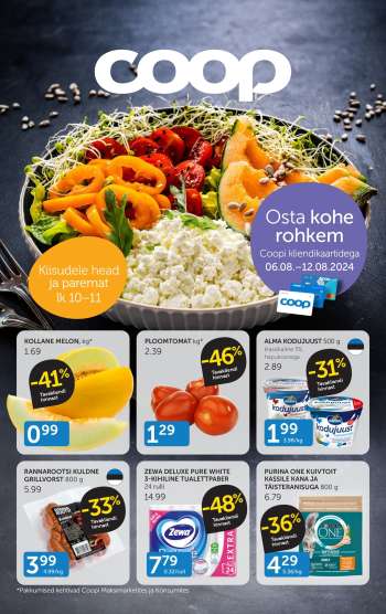 Kaupluse Coop kliendileht - 06.08.2024 - 12.08.2024.
