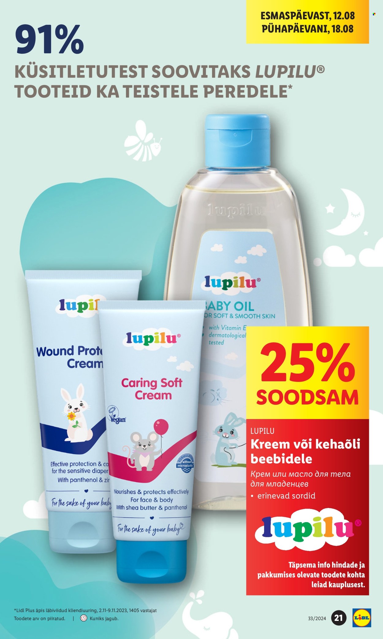 Lidl kliendileht - 12.08.2024 - 18.08.2024. Lehekülg 21