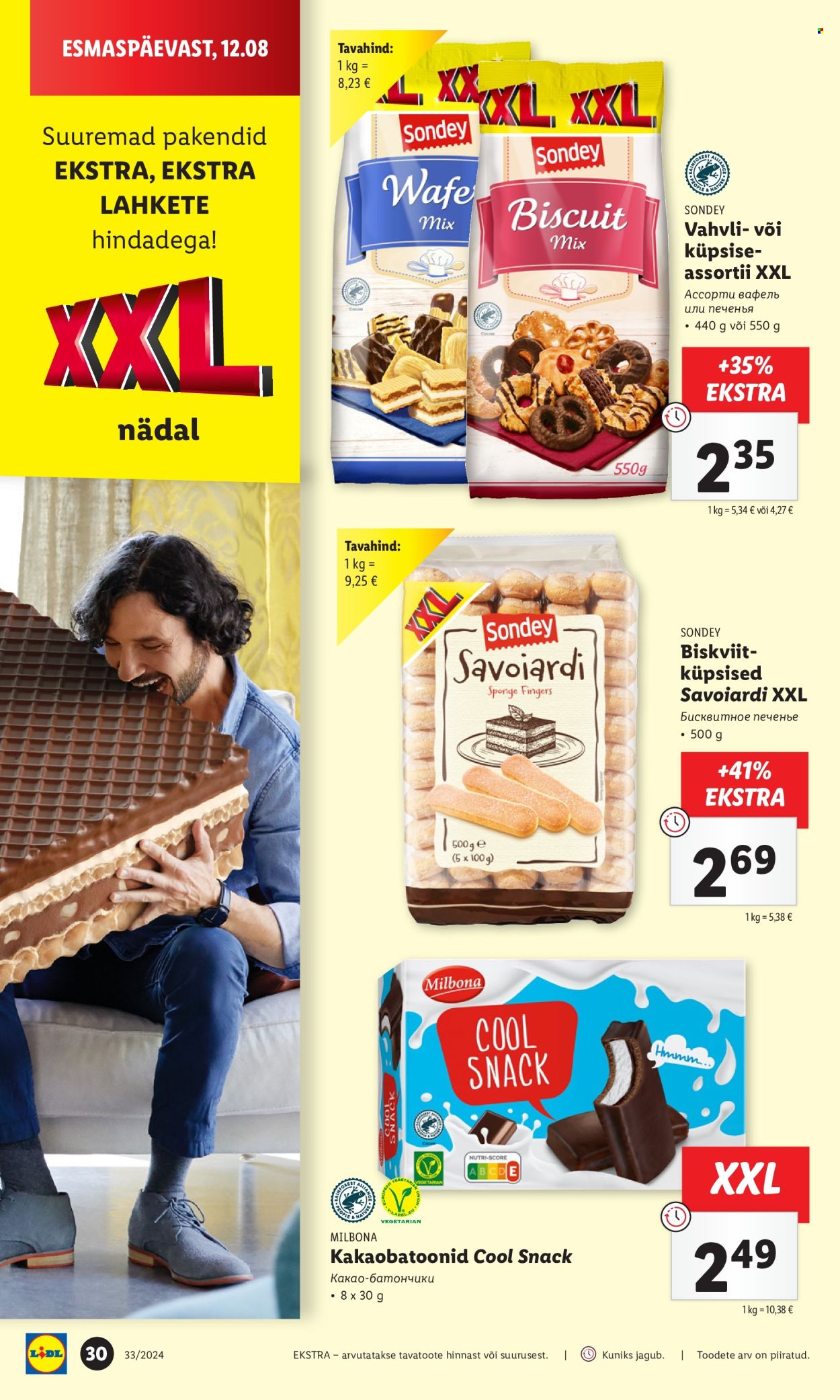 Lidl kliendileht - 12.08.2024 - 18.08.2024. Lehekülg 30