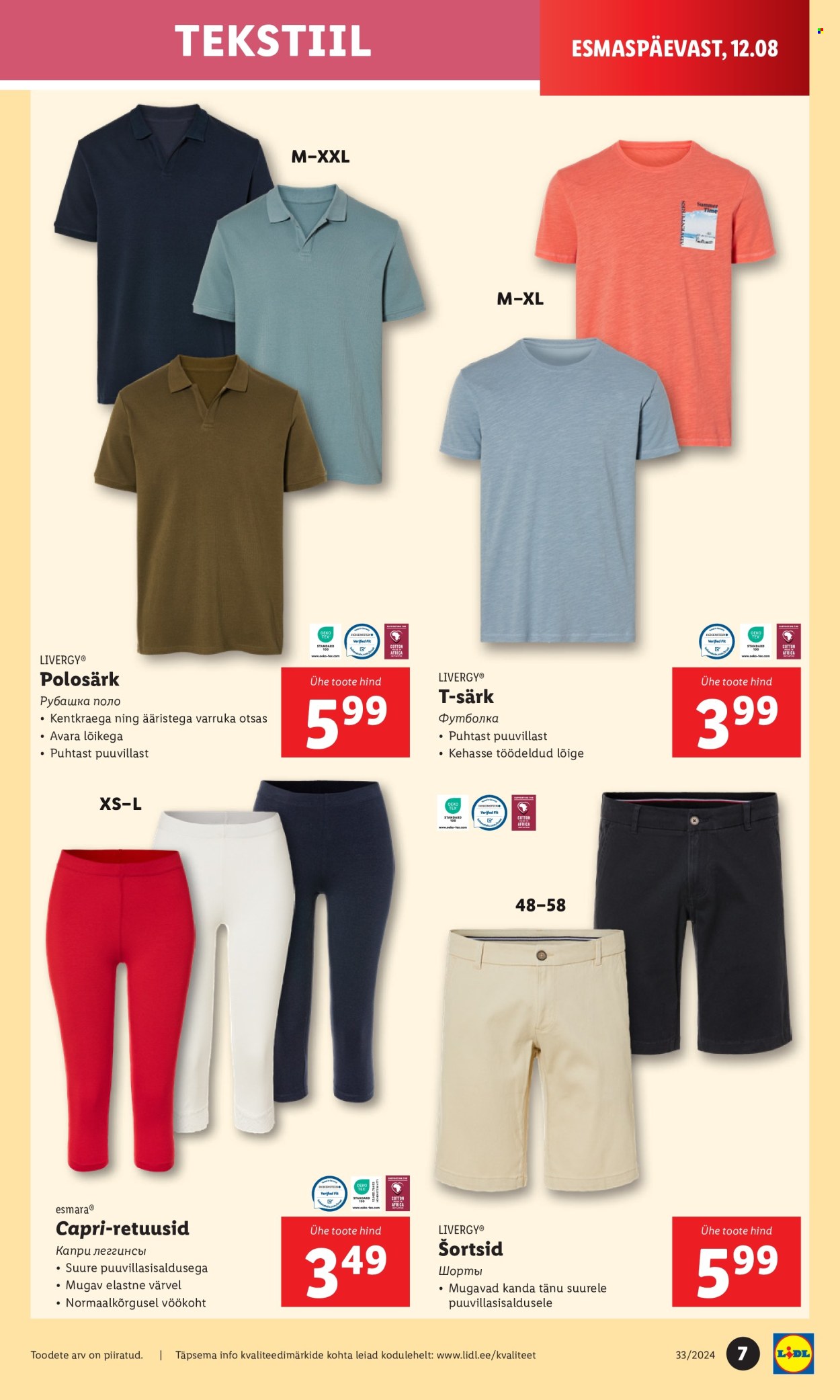 Lidl kliendileht - 12.08.2024 - 18.08.2024. Lehekülg 7