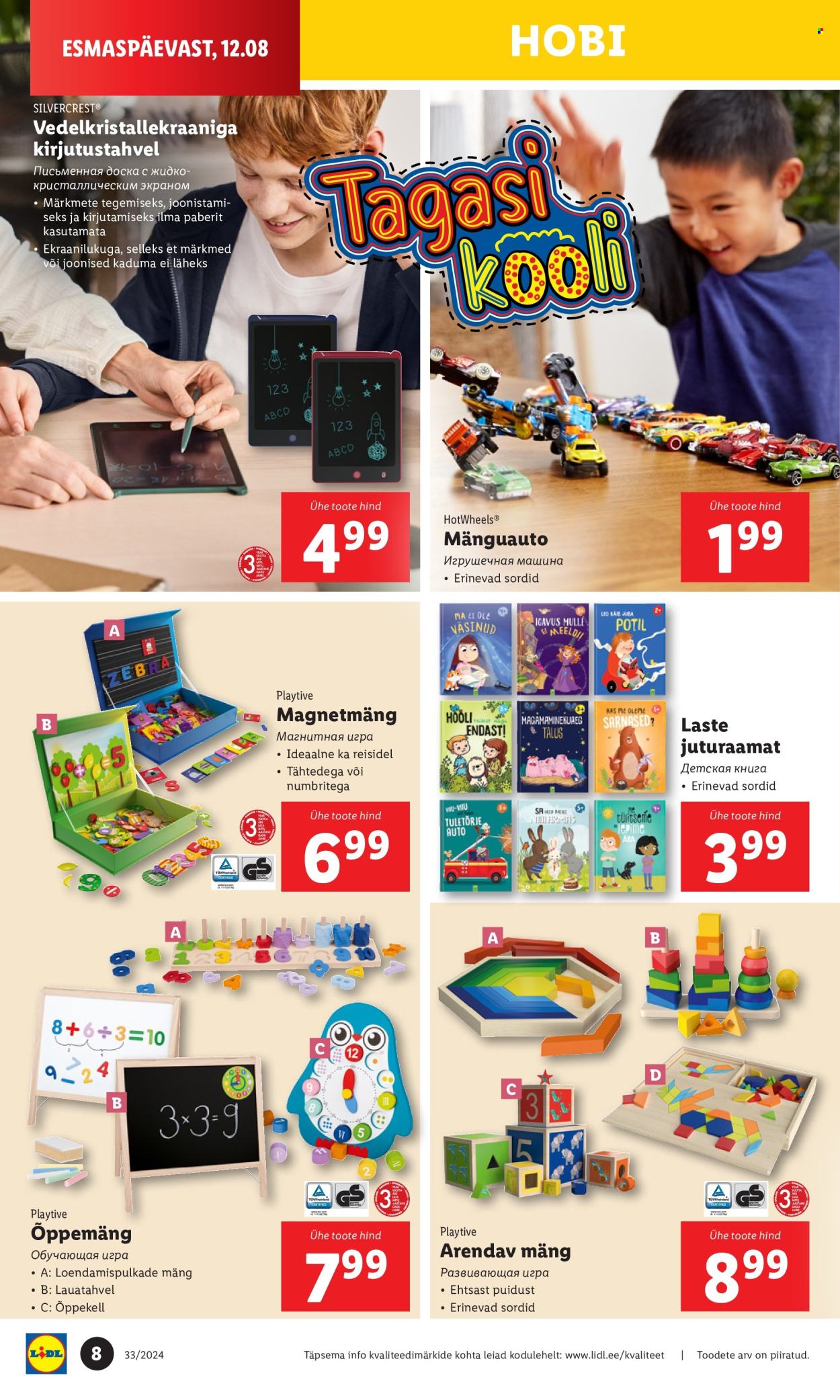Lidl kliendileht - 12.08.2024 - 18.08.2024. Lehekülg 8