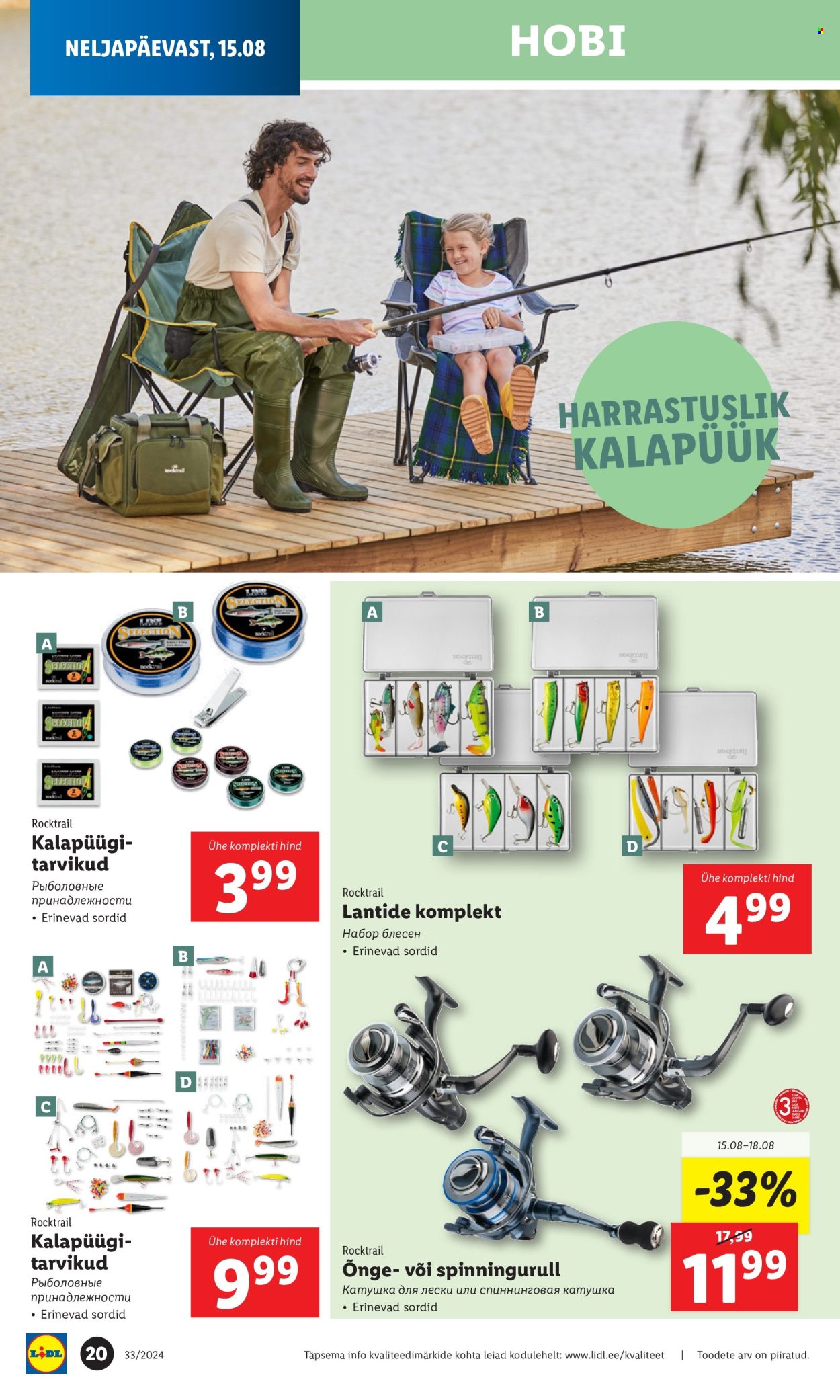 Lidl kliendileht - 12.08.2024 - 18.08.2024. Lehekülg 20