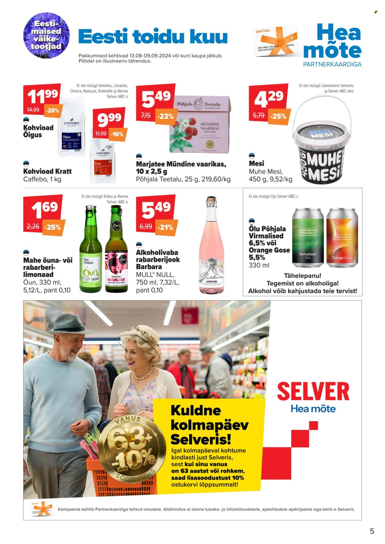 Selver kliendileht - 13.08.2024 - 09.09.2024. Lehekülg 5