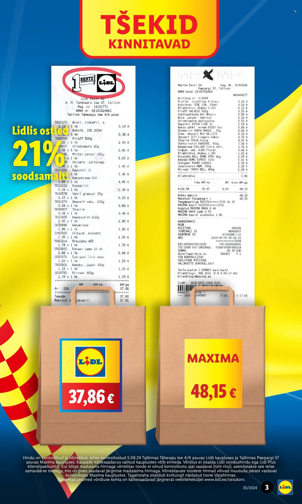 Lidl kliendileht - 15.08.2024 - 18.08.2024. Lehekülg 3