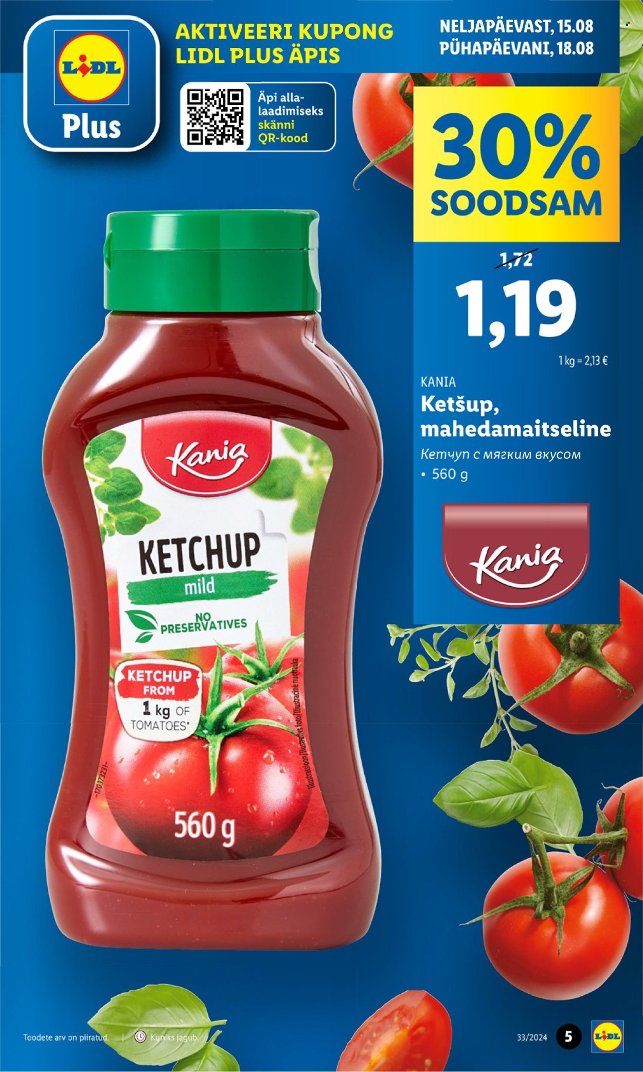 Lidl kliendileht - 15.08.2024 - 18.08.2024. Lehekülg 5