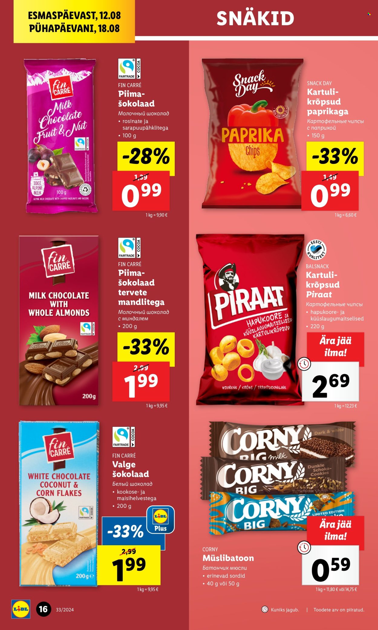 Lidl kliendileht - 15.08.2024 - 18.08.2024. Lehekülg 16