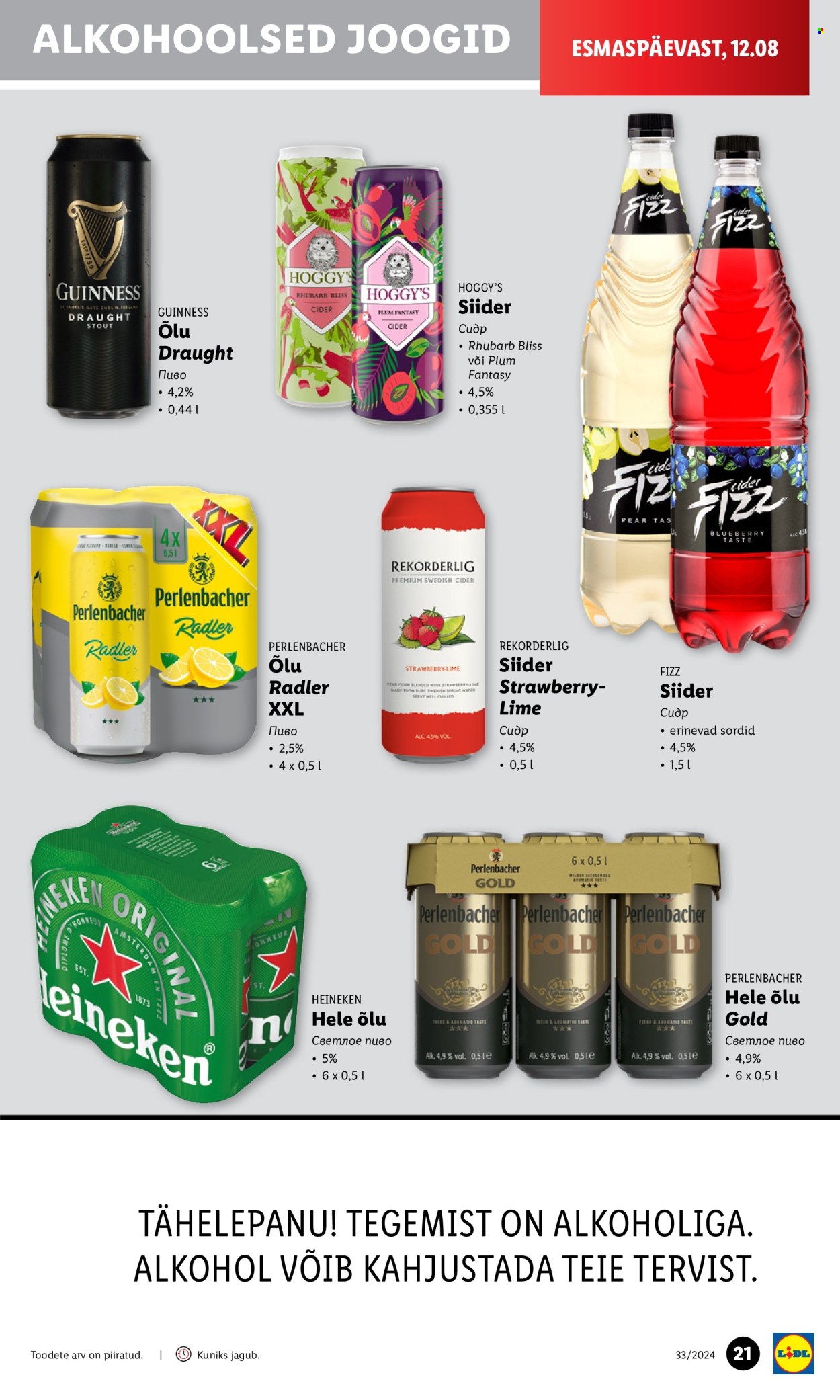Lidl kliendileht - 15.08.2024 - 18.08.2024. Lehekülg 21