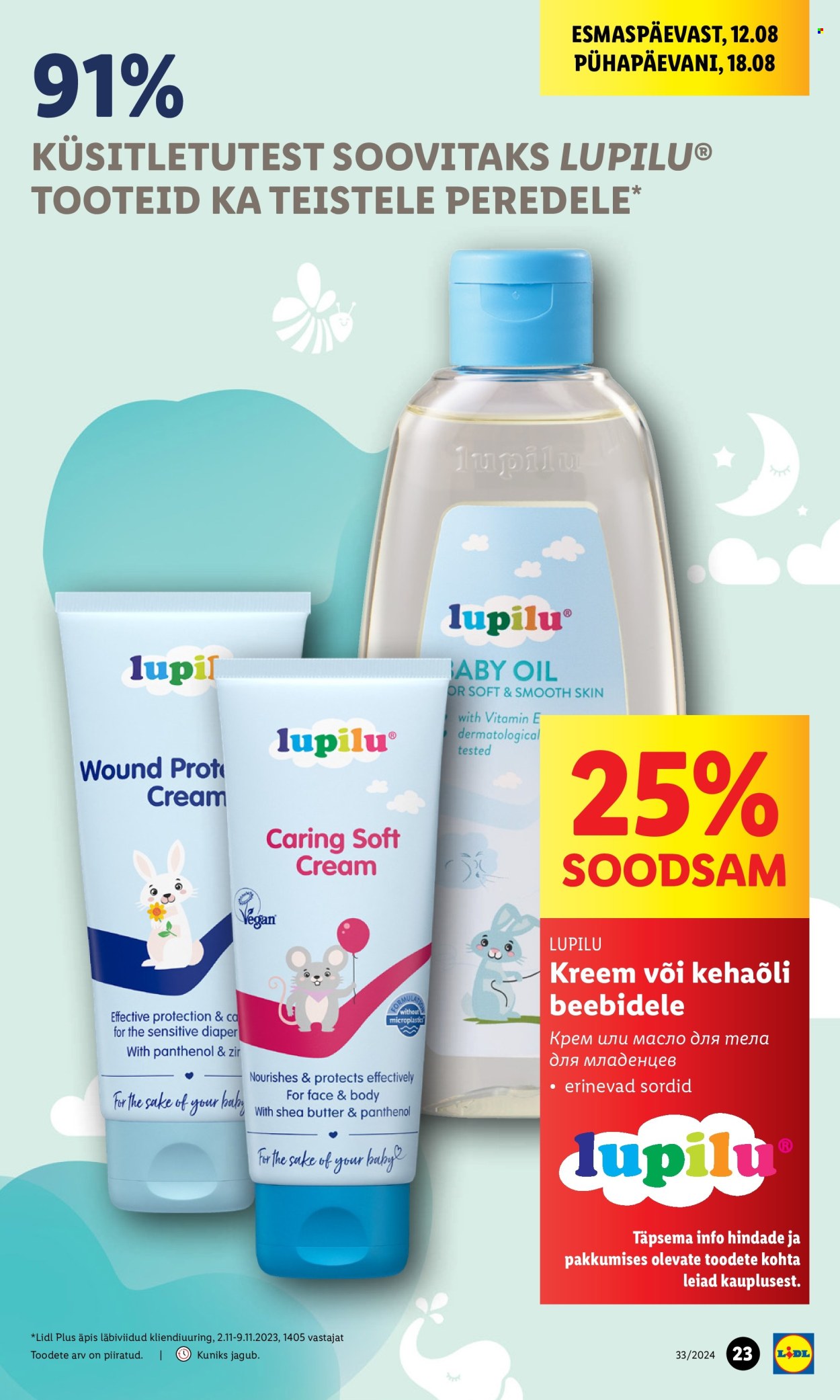 Lidl kliendileht - 15.08.2024 - 18.08.2024. Lehekülg 23