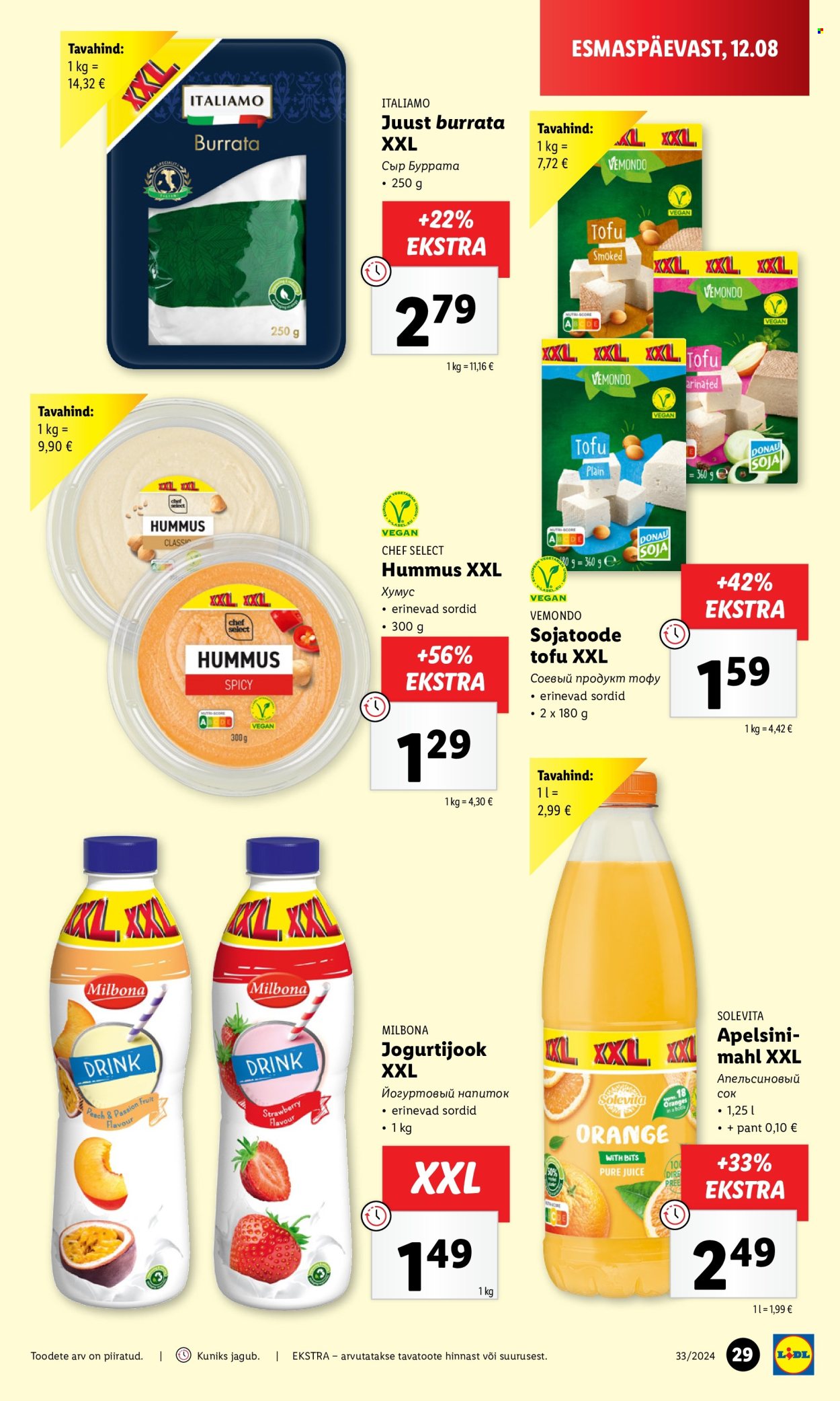 Lidl kliendileht - 15.08.2024 - 18.08.2024. Lehekülg 29