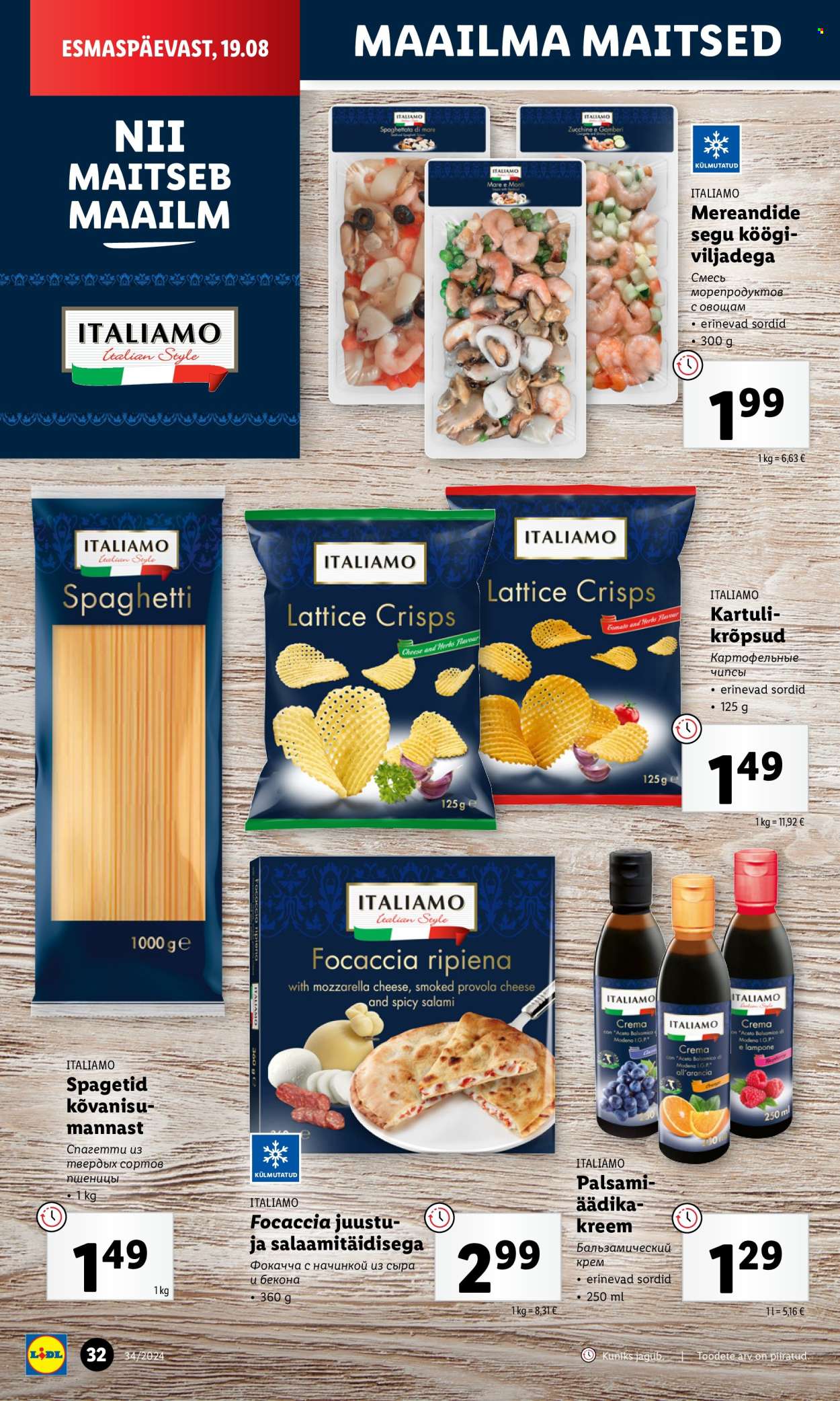 Lidl kliendileht - 19.08.2024 - 25.08.2024. Lehekülg 32