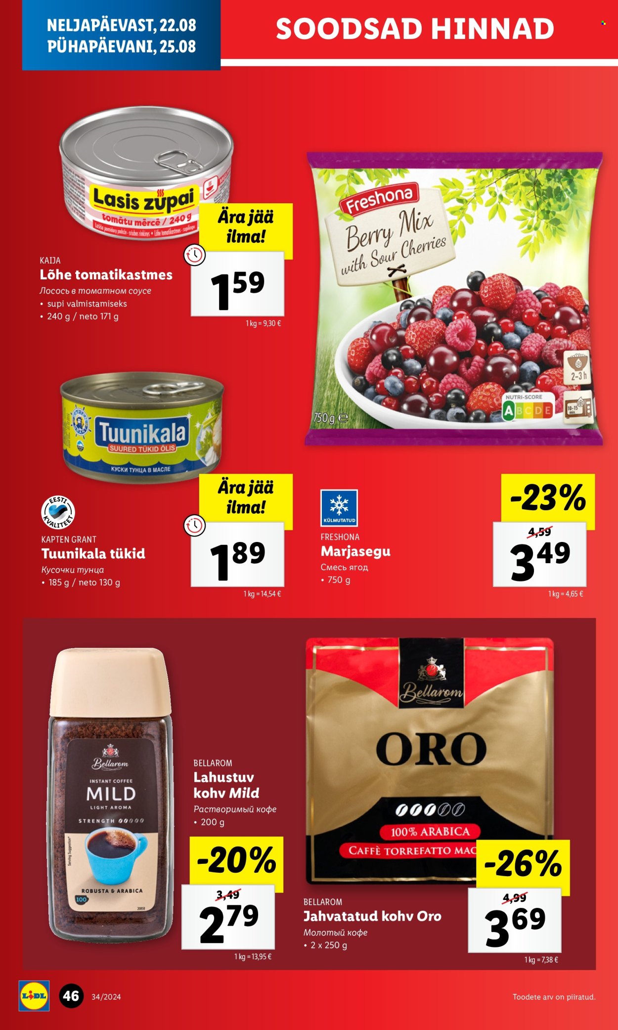 Lidl kliendileht - 19.08.2024 - 25.08.2024. Lehekülg 46