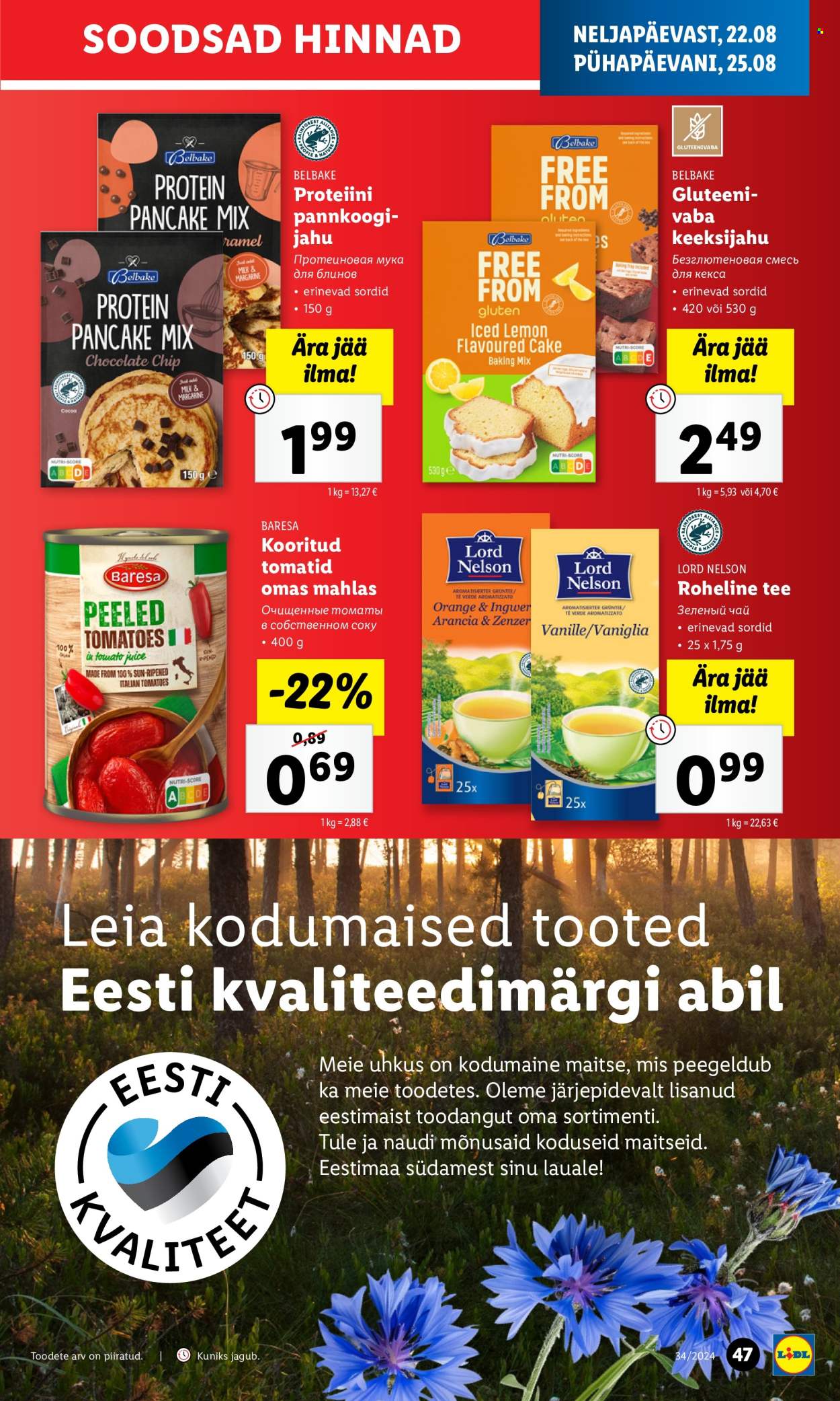 Lidl kliendileht - 19.08.2024 - 25.08.2024. Lehekülg 47