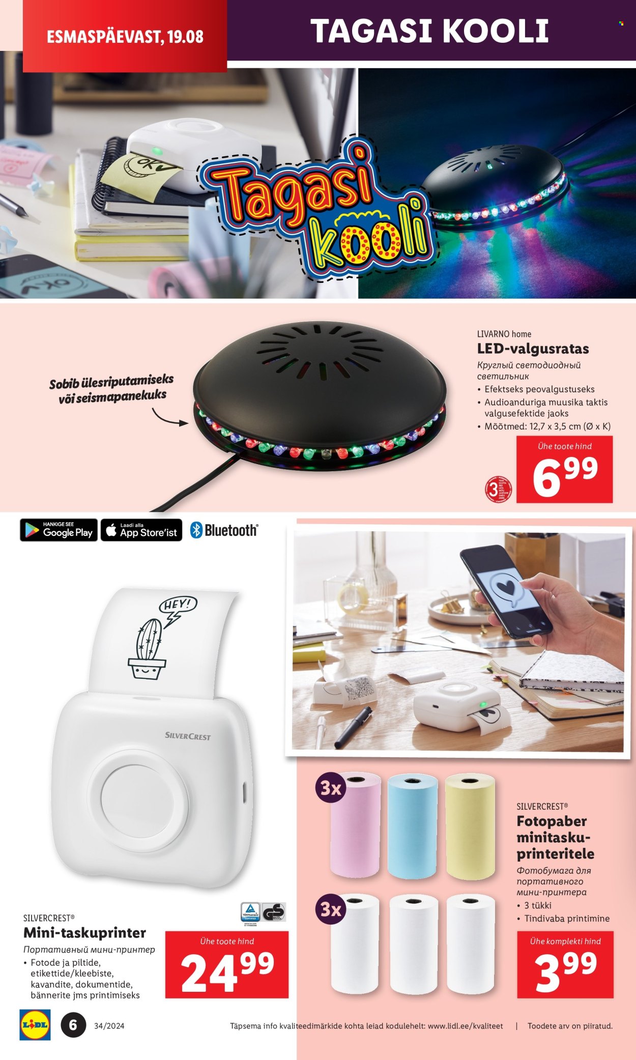 Lidl kliendileht - 19.08.2024 - 25.08.2024. Lehekülg 6
