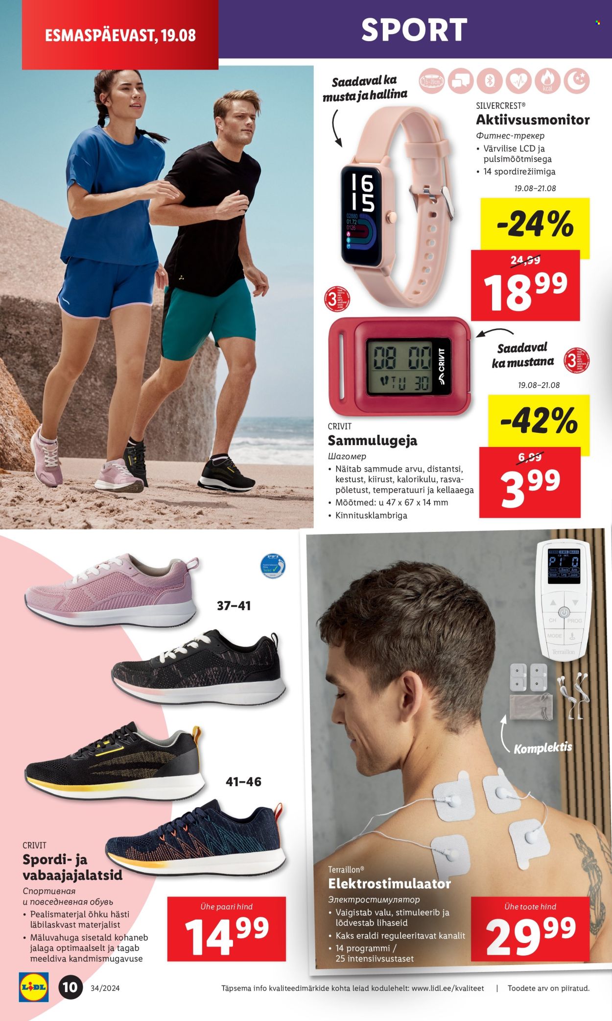 Lidl kliendileht - 19.08.2024 - 25.08.2024. Lehekülg 10