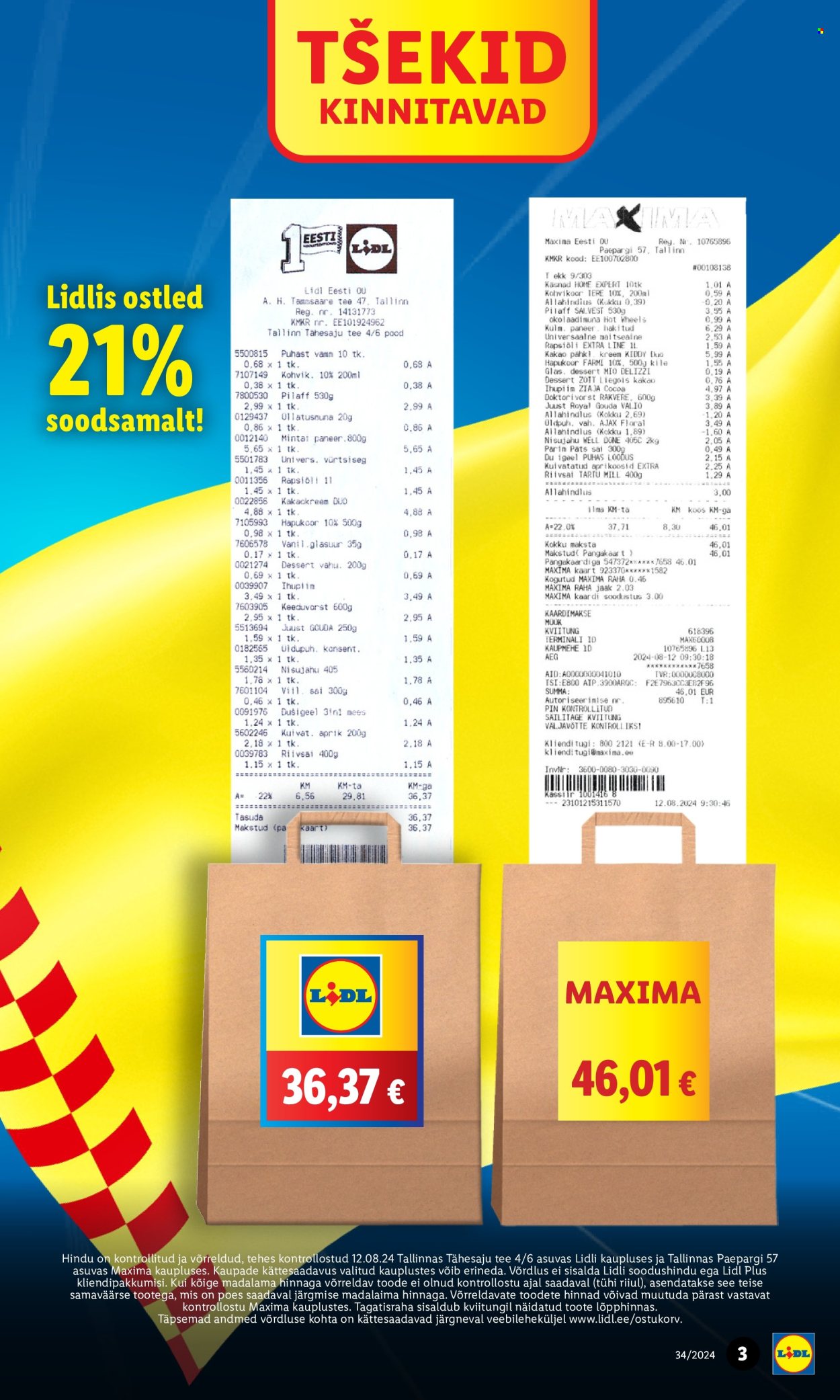 Lidl kliendileht - 22.08.2024 - 25.08.2024. Lehekülg 3