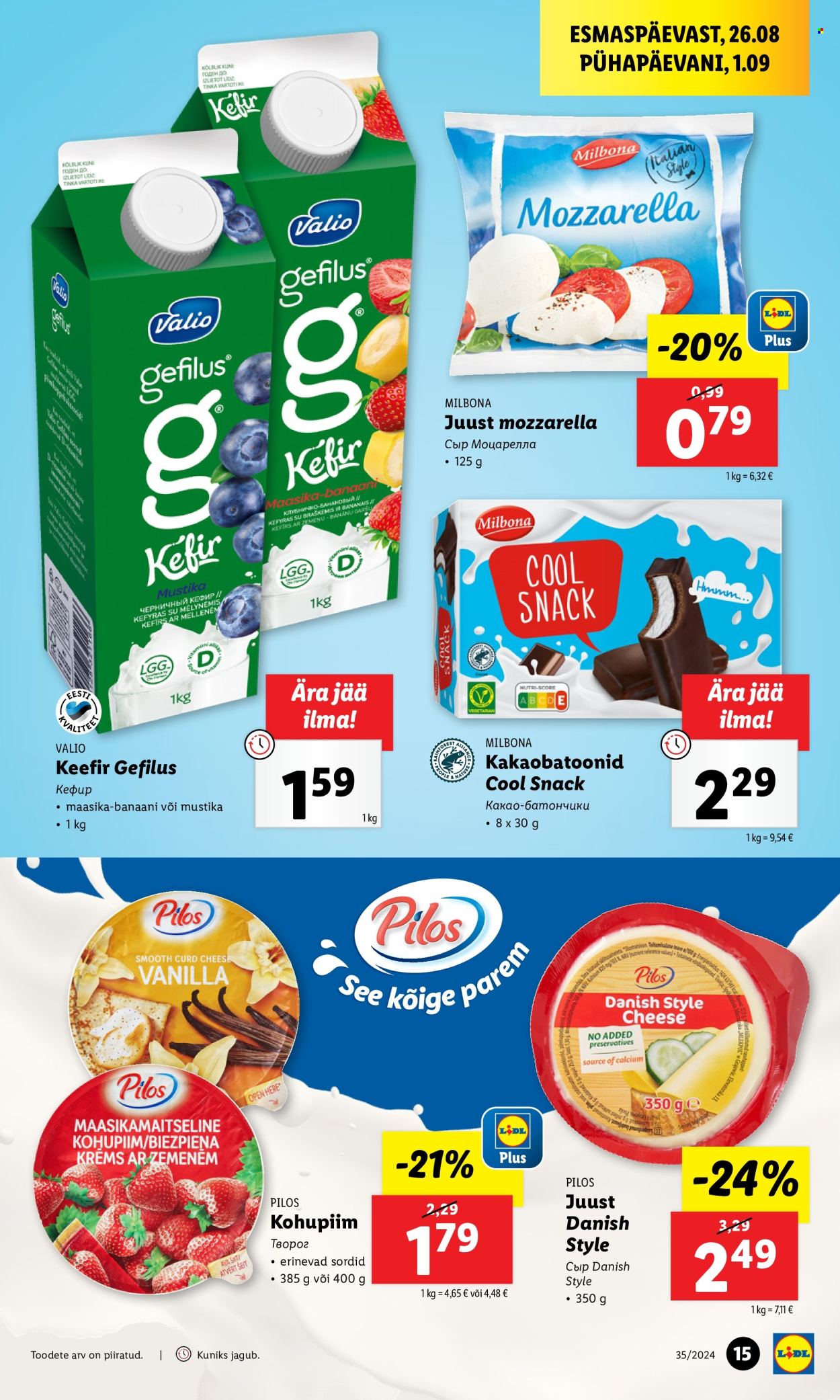Lidl kliendileht - 26.08.2024 - 01.09.2024. Lehekülg 15