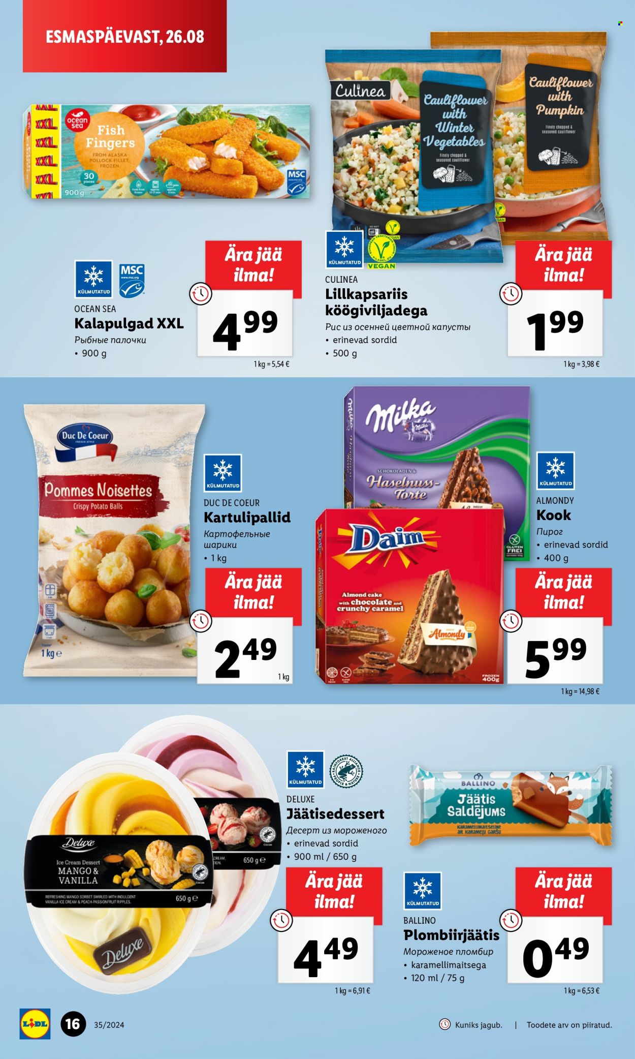 Lidl kliendileht - 26.08.2024 - 01.09.2024. Lehekülg 16