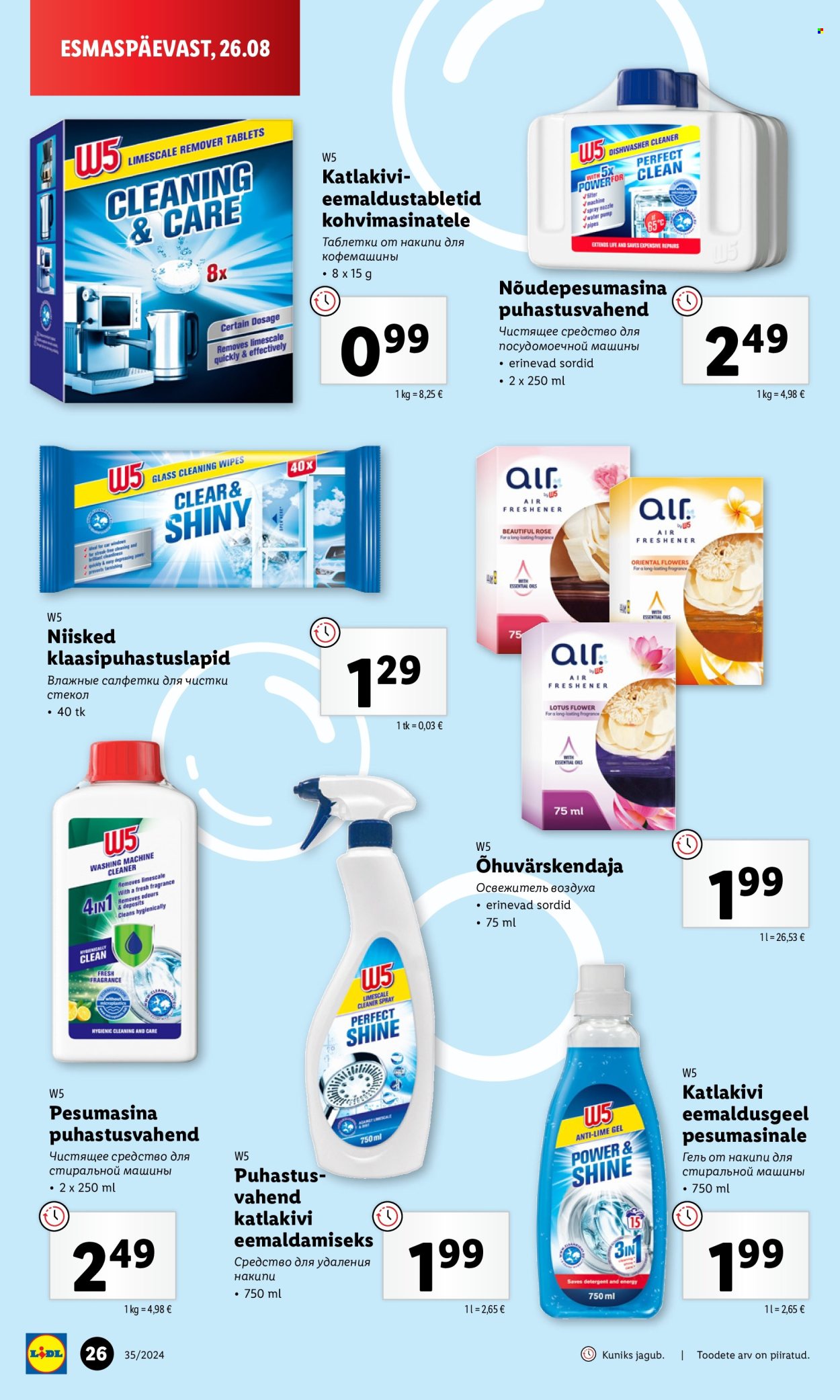 Lidl kliendileht - 26.08.2024 - 01.09.2024. Lehekülg 26