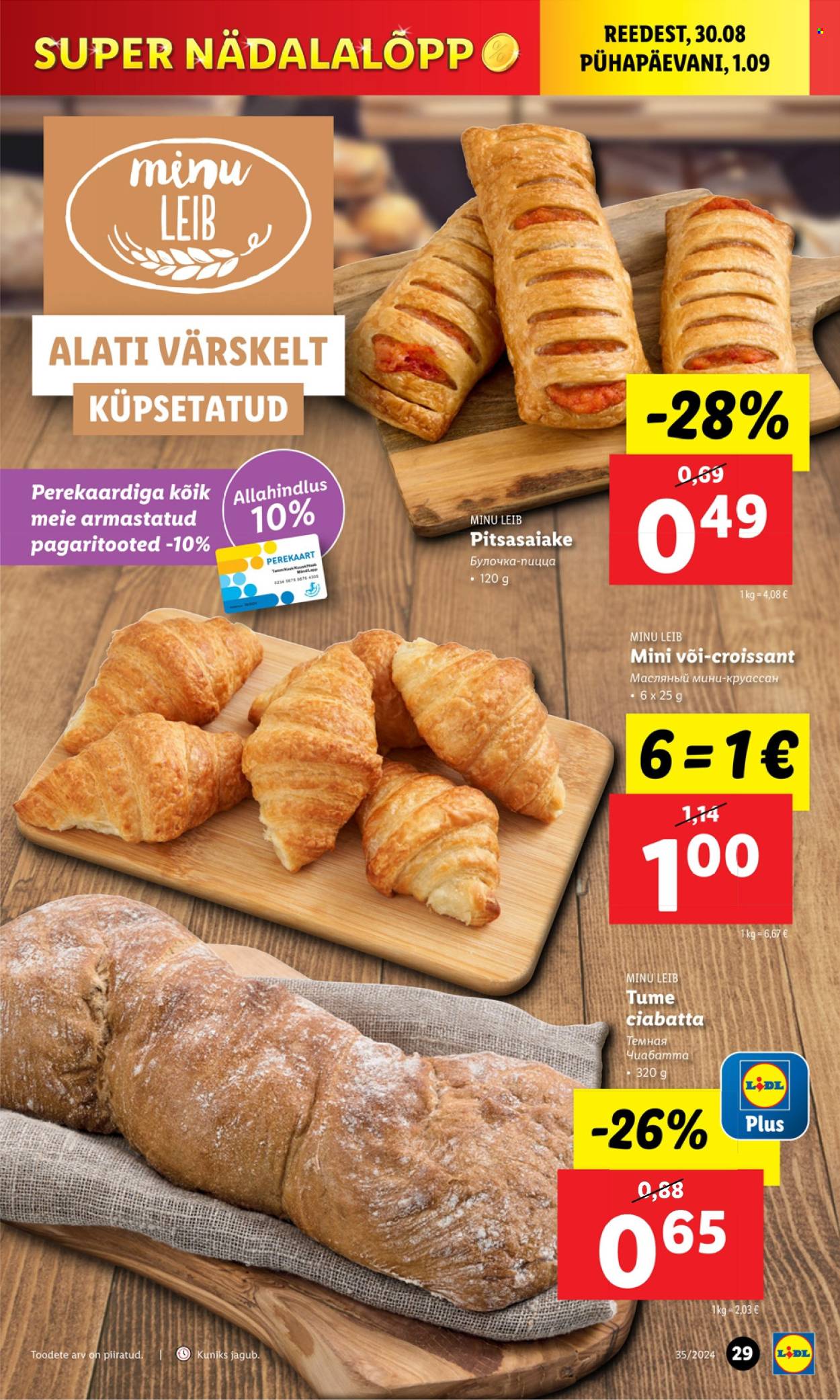 Lidl kliendileht - 26.08.2024 - 01.09.2024. Lehekülg 29