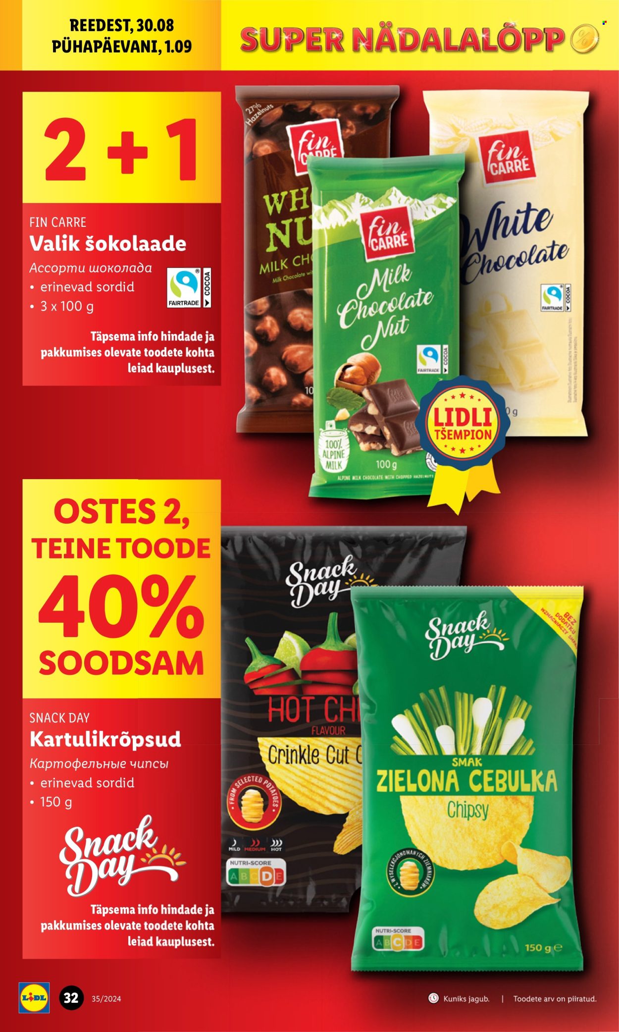 Lidl kliendileht - 26.08.2024 - 01.09.2024. Lehekülg 32