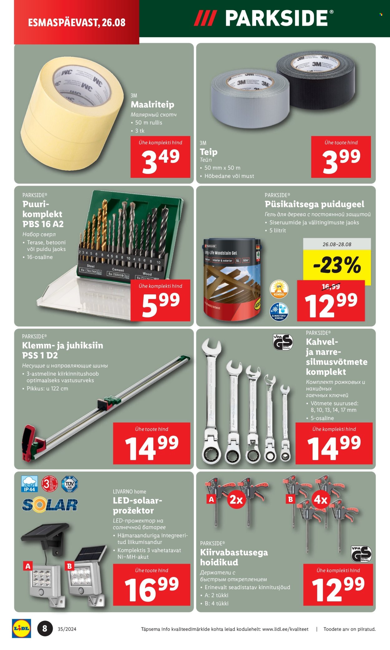 Lidl kliendileht - 26.08.2024 - 01.09.2024. Lehekülg 8