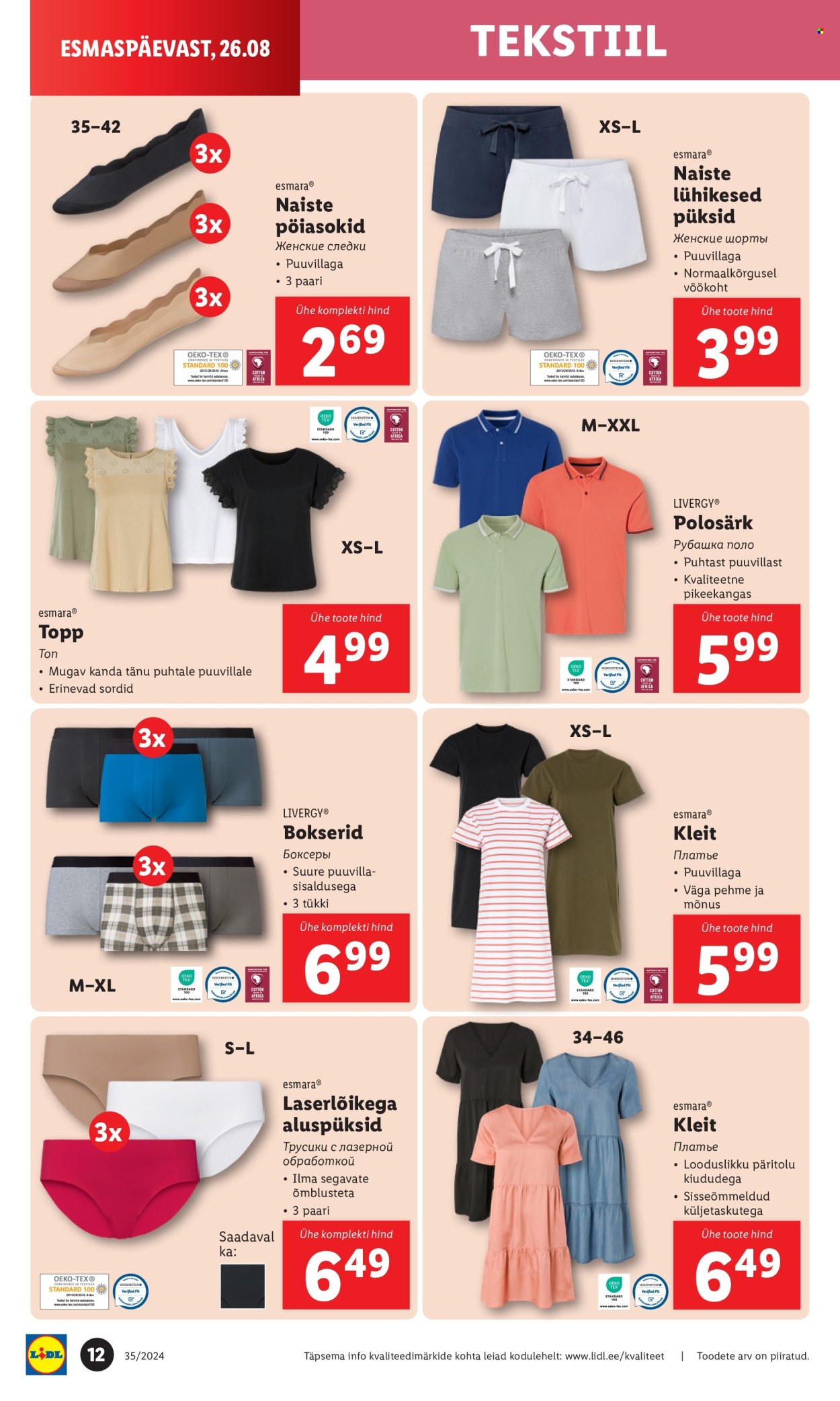 Lidl kliendileht - 26.08.2024 - 01.09.2024. Lehekülg 12
