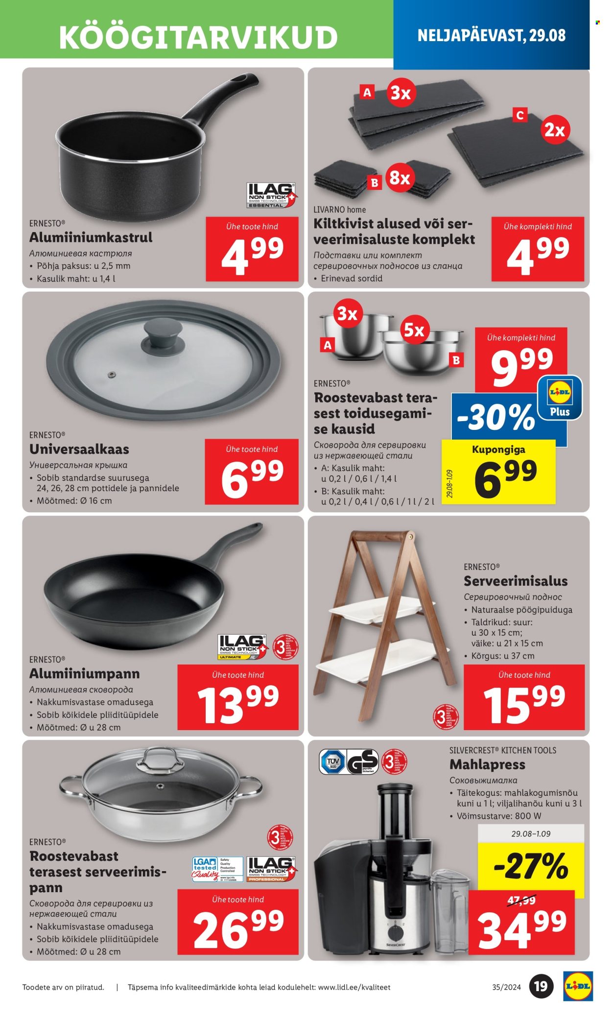 Lidl kliendileht - 26.08.2024 - 01.09.2024. Lehekülg 19