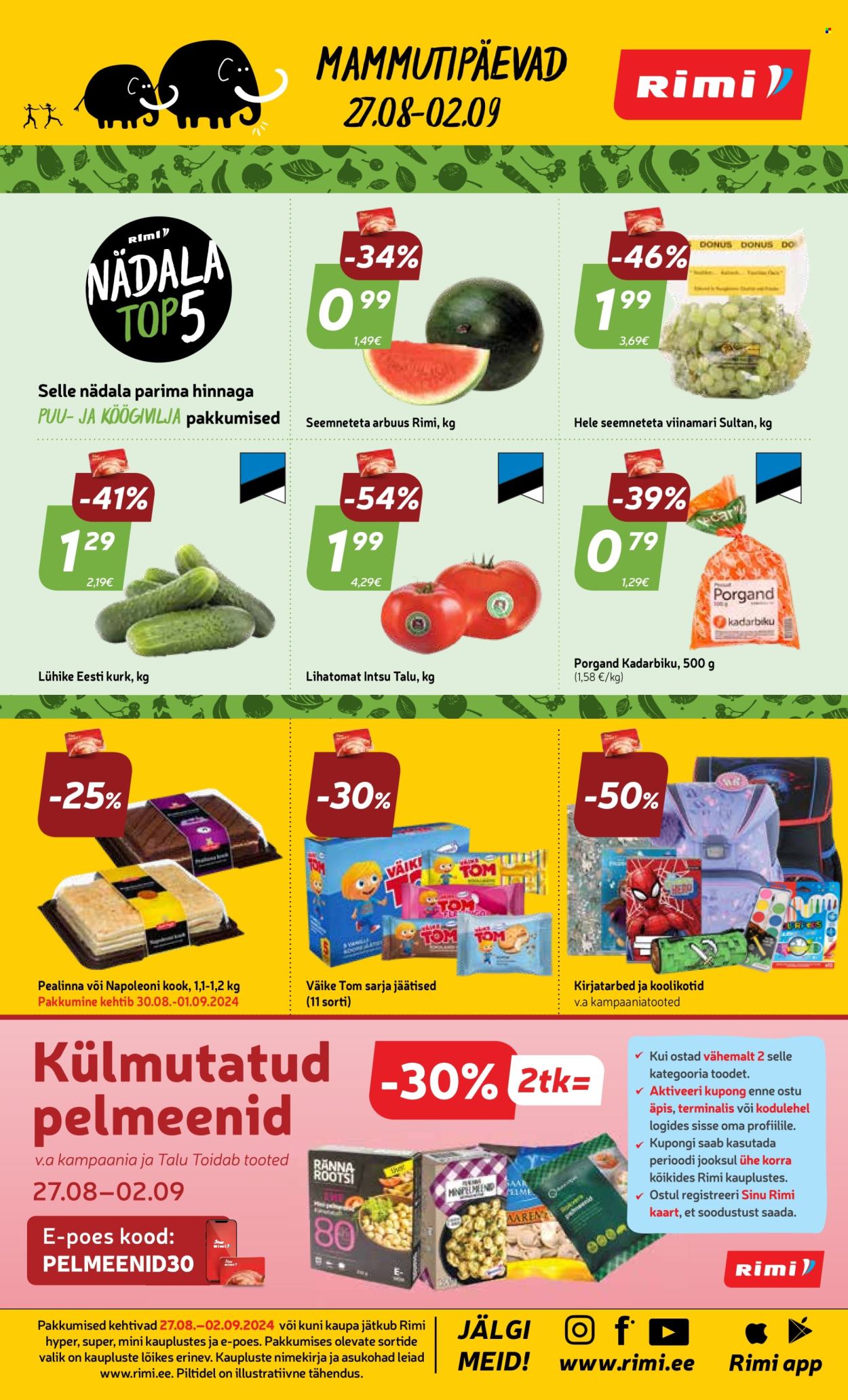Rimi kliendileht - 27.08.2024 - 02.09.2024. Lehekülg 16