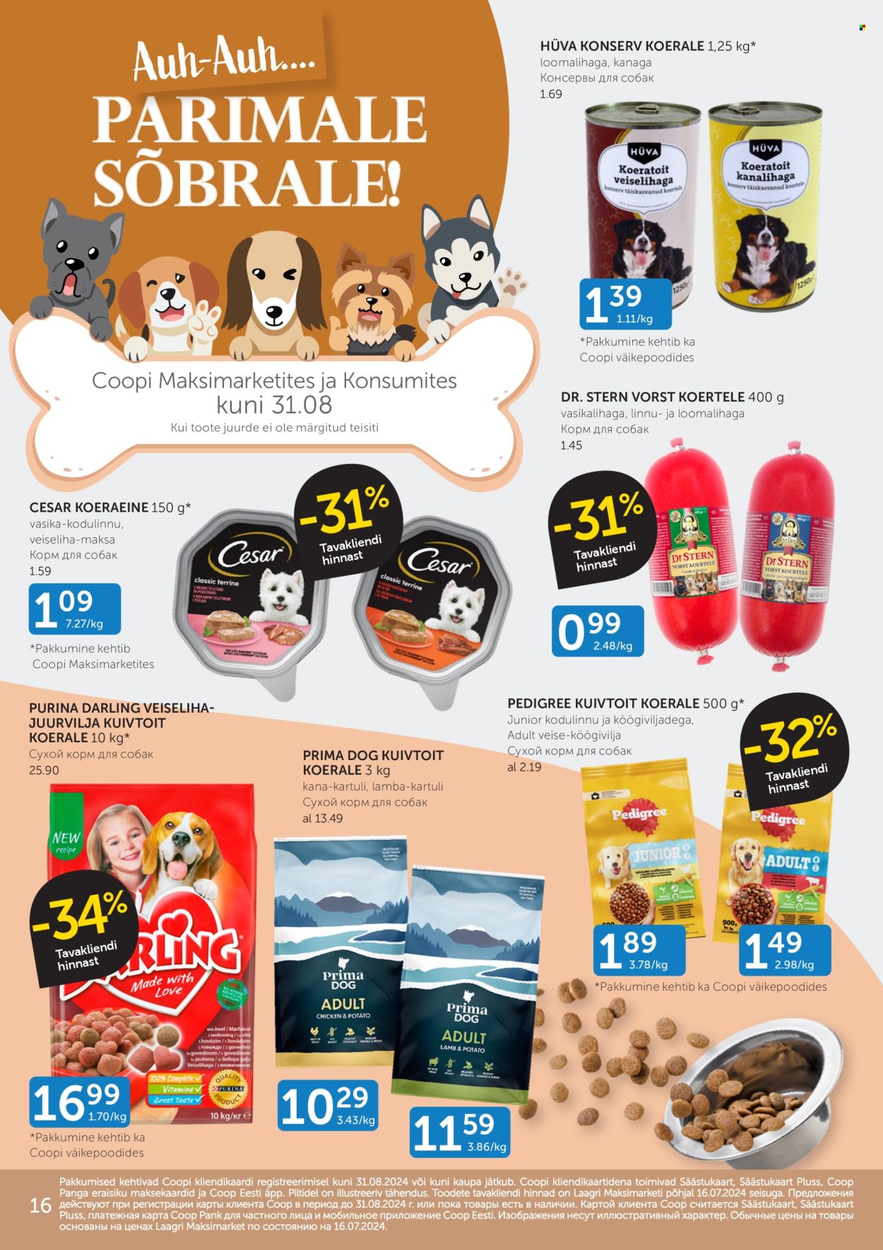 Coop kliendileht - 27.08.2024 - 02.09.2024. Lehekülg 16