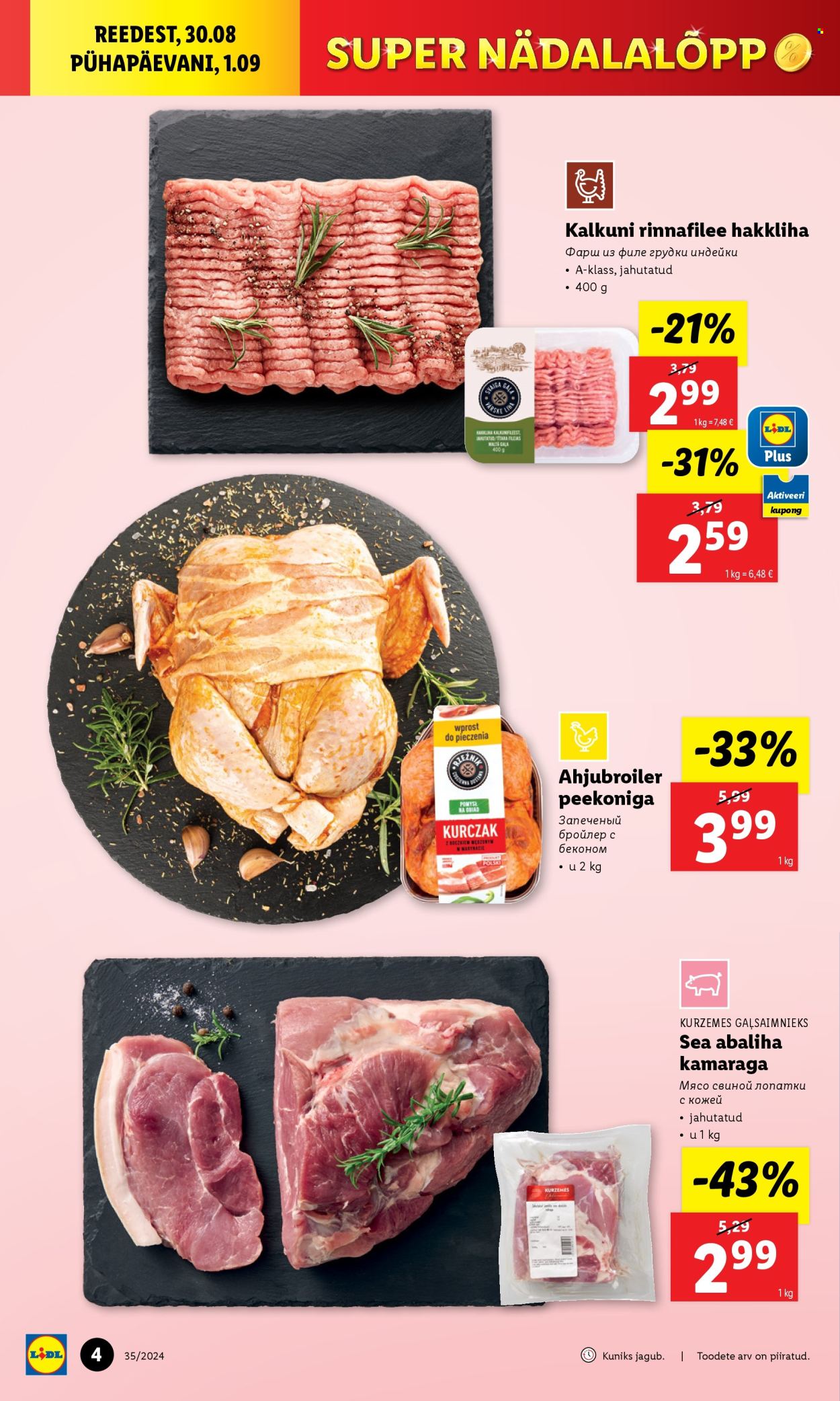 Lidl kliendileht - 30.08.2024 - 01.09.2024. Lehekülg 4