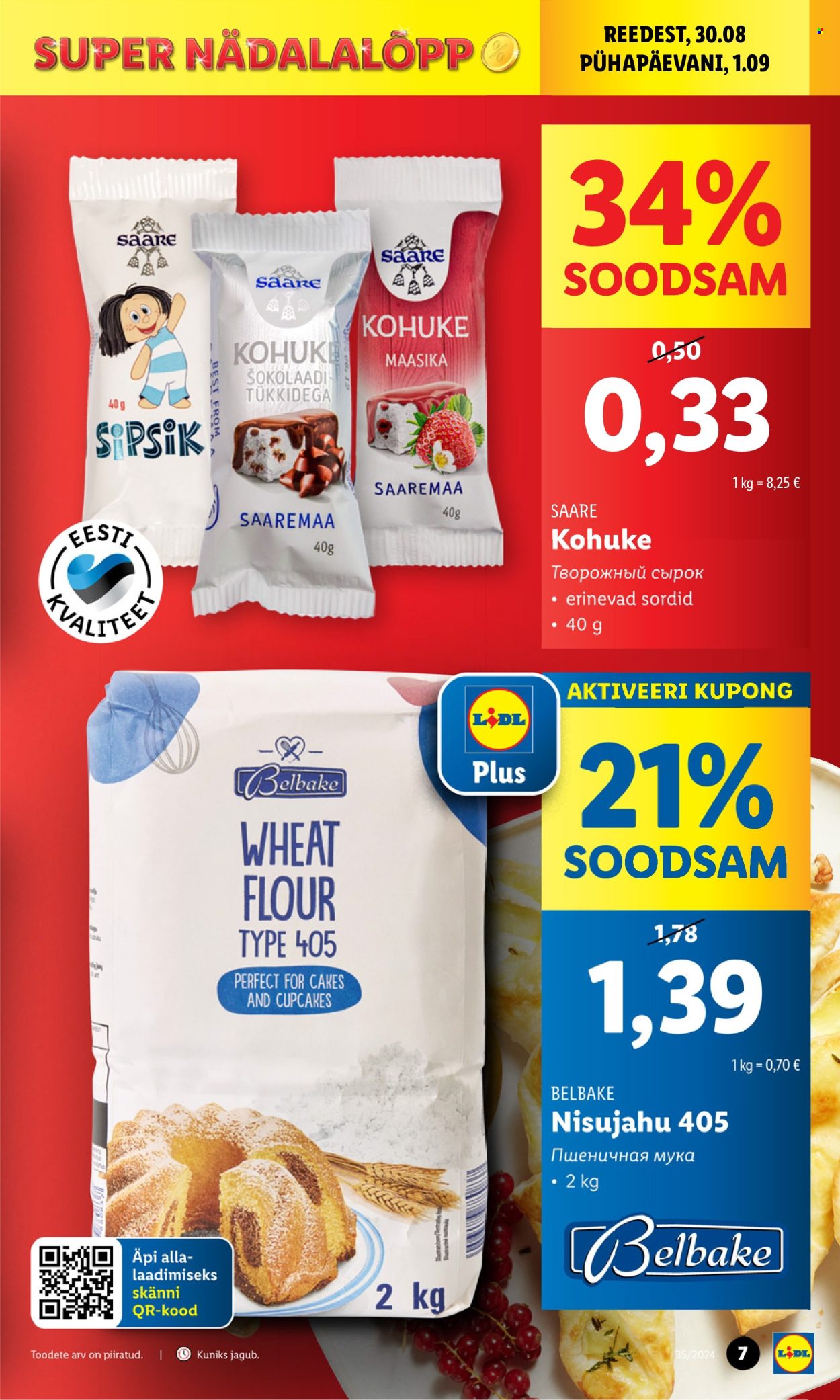 Lidl kliendileht - 30.08.2024 - 01.09.2024. Lehekülg 7