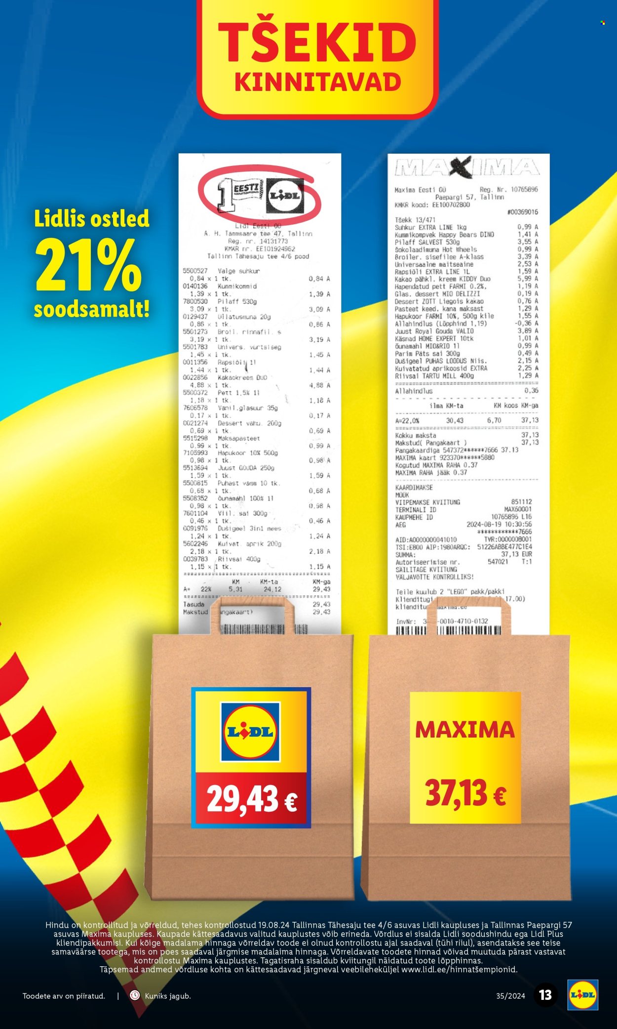 Lidl kliendileht - 30.08.2024 - 01.09.2024. Lehekülg 13