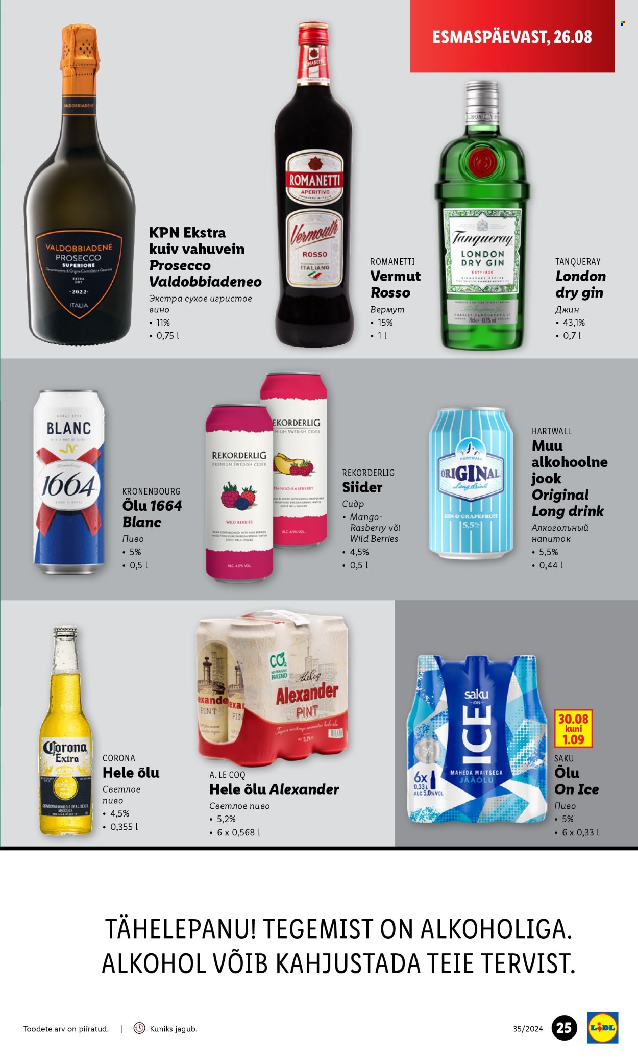 Lidl kliendileht - 30.08.2024 - 01.09.2024. Lehekülg 25