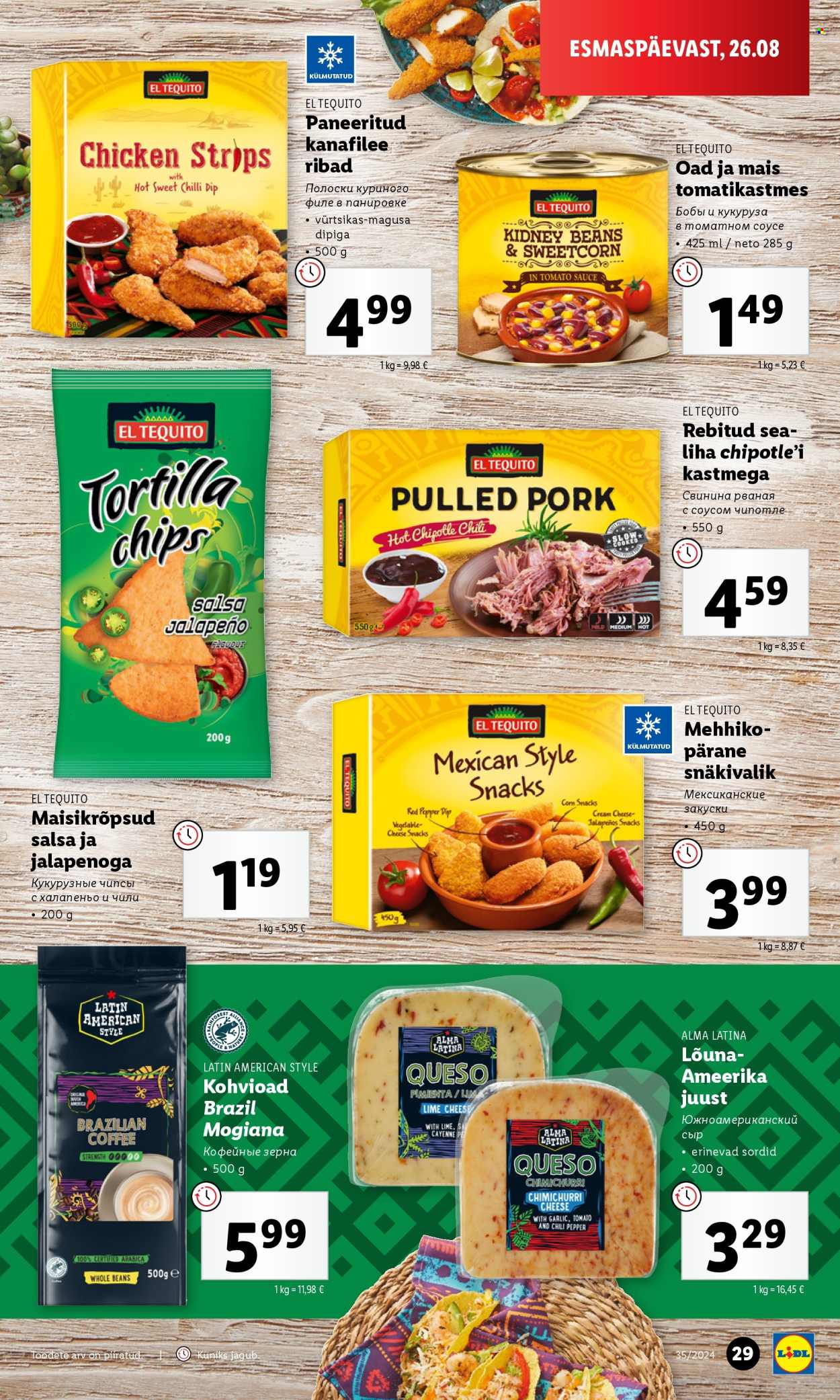 Lidl kliendileht - 30.08.2024 - 01.09.2024. Lehekülg 29