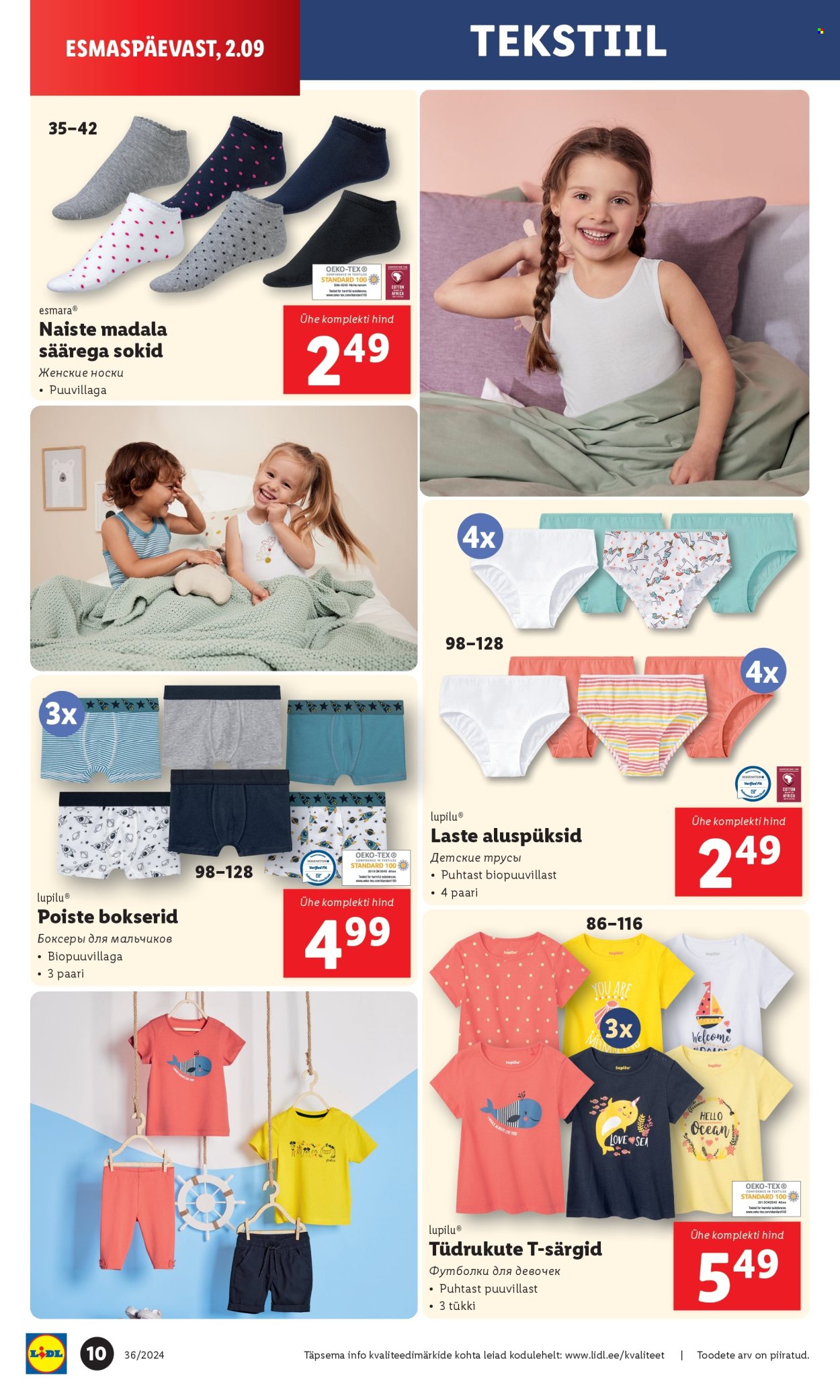 Lidl kliendileht - 02.09.2024 - 08.09.2024. Lehekülg 10